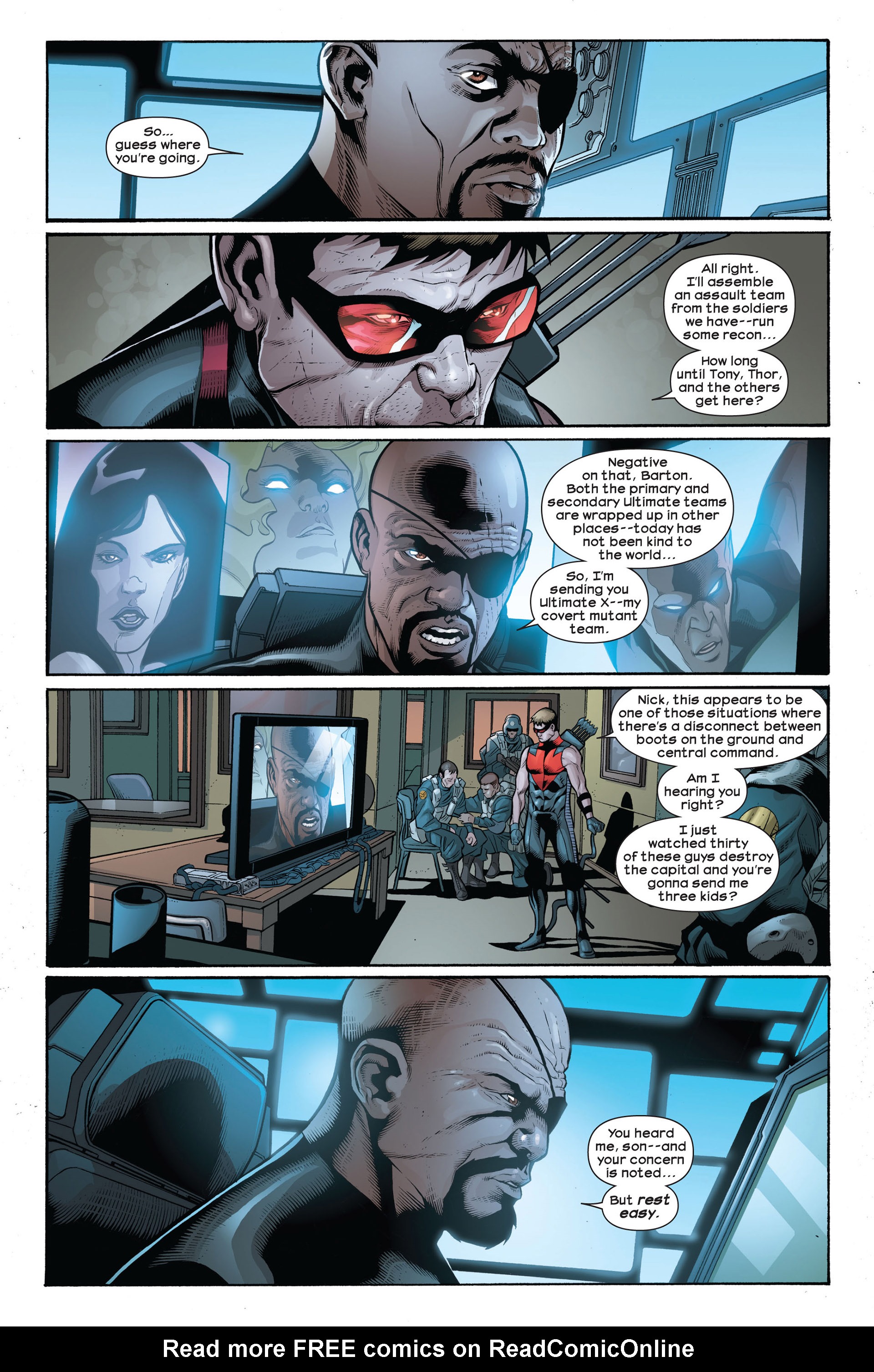 Read online Ultimate Comics Hawkeye comic -  Issue #2 - 20