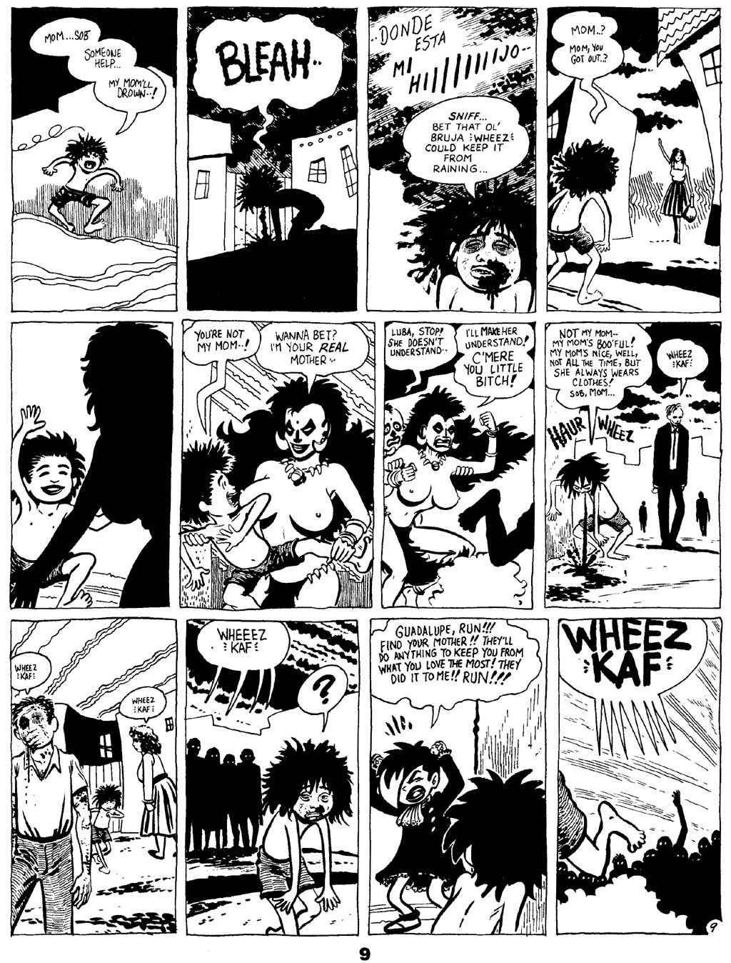 Read online Love and Rockets (1982) comic -  Issue #18 - 11