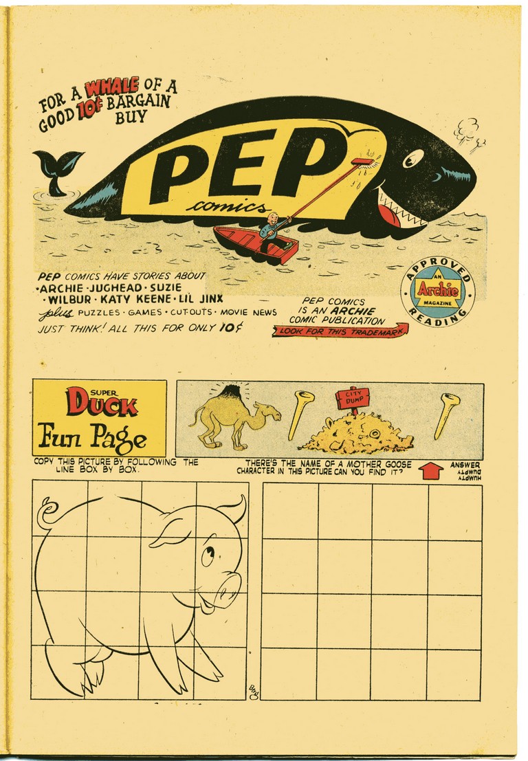 Read online Super Duck Comics comic -  Issue #38 - 39