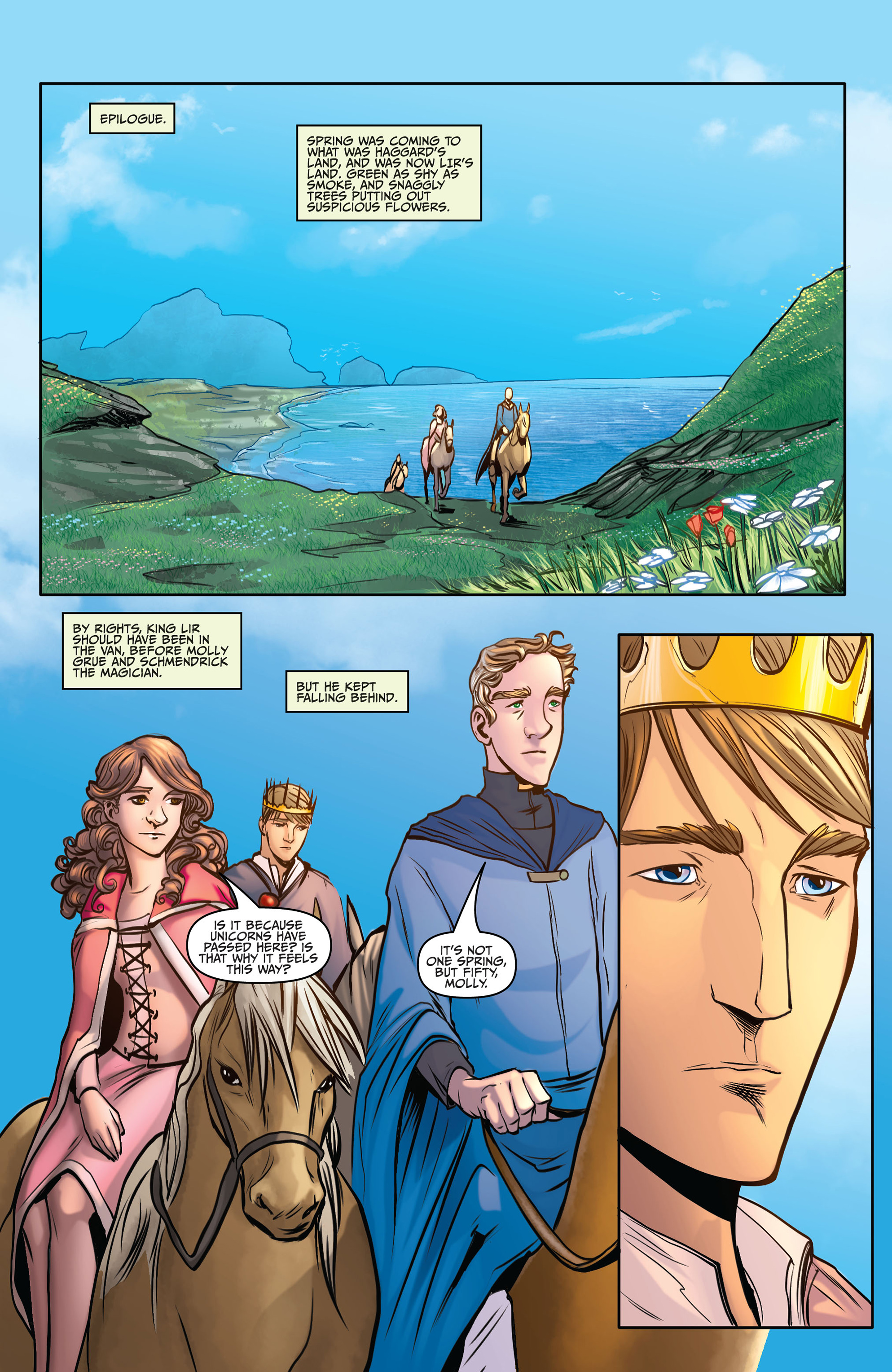 Read online The Last Unicorn comic -  Issue # TPB - 134