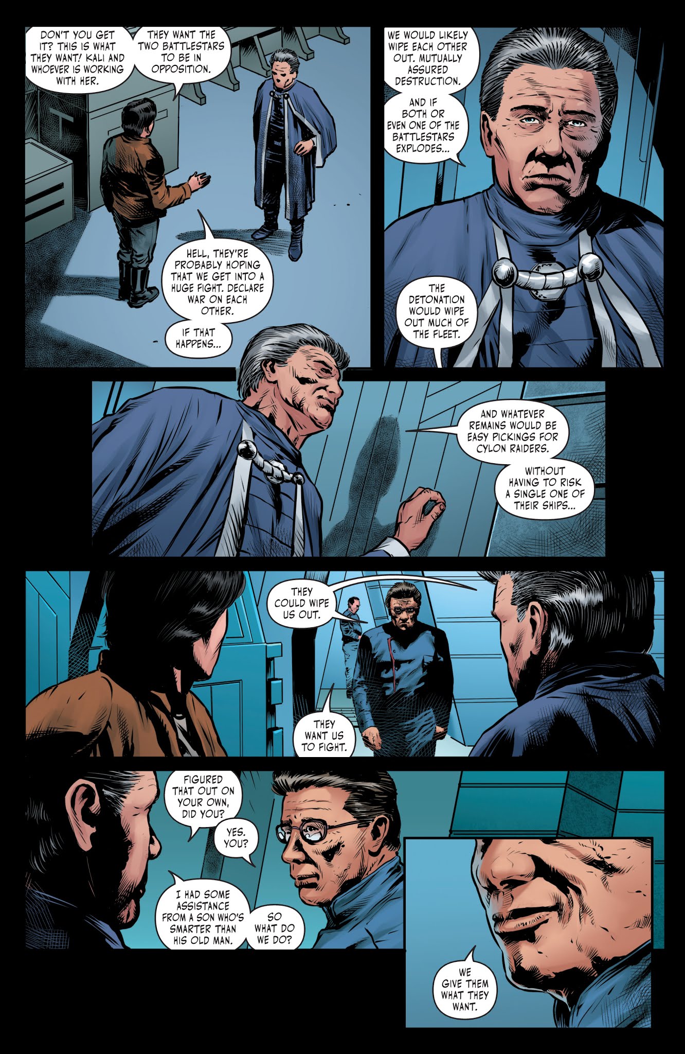 Read online Battlestar Galactica BSG vs. BSG comic -  Issue # _TPB (Part 2) - 29