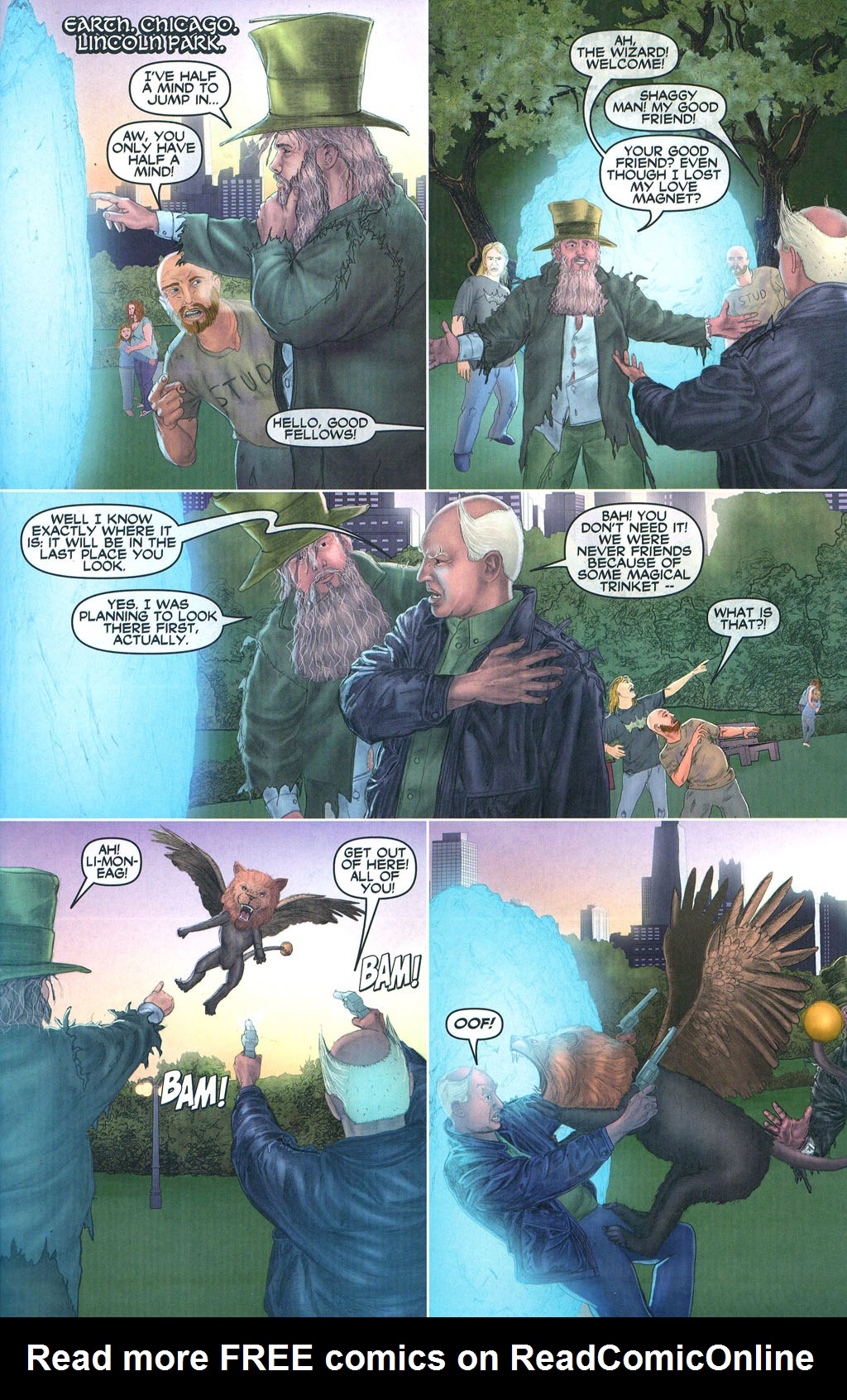 Read online The Oz/Wonderland Chronicles comic -  Issue #3 - 9