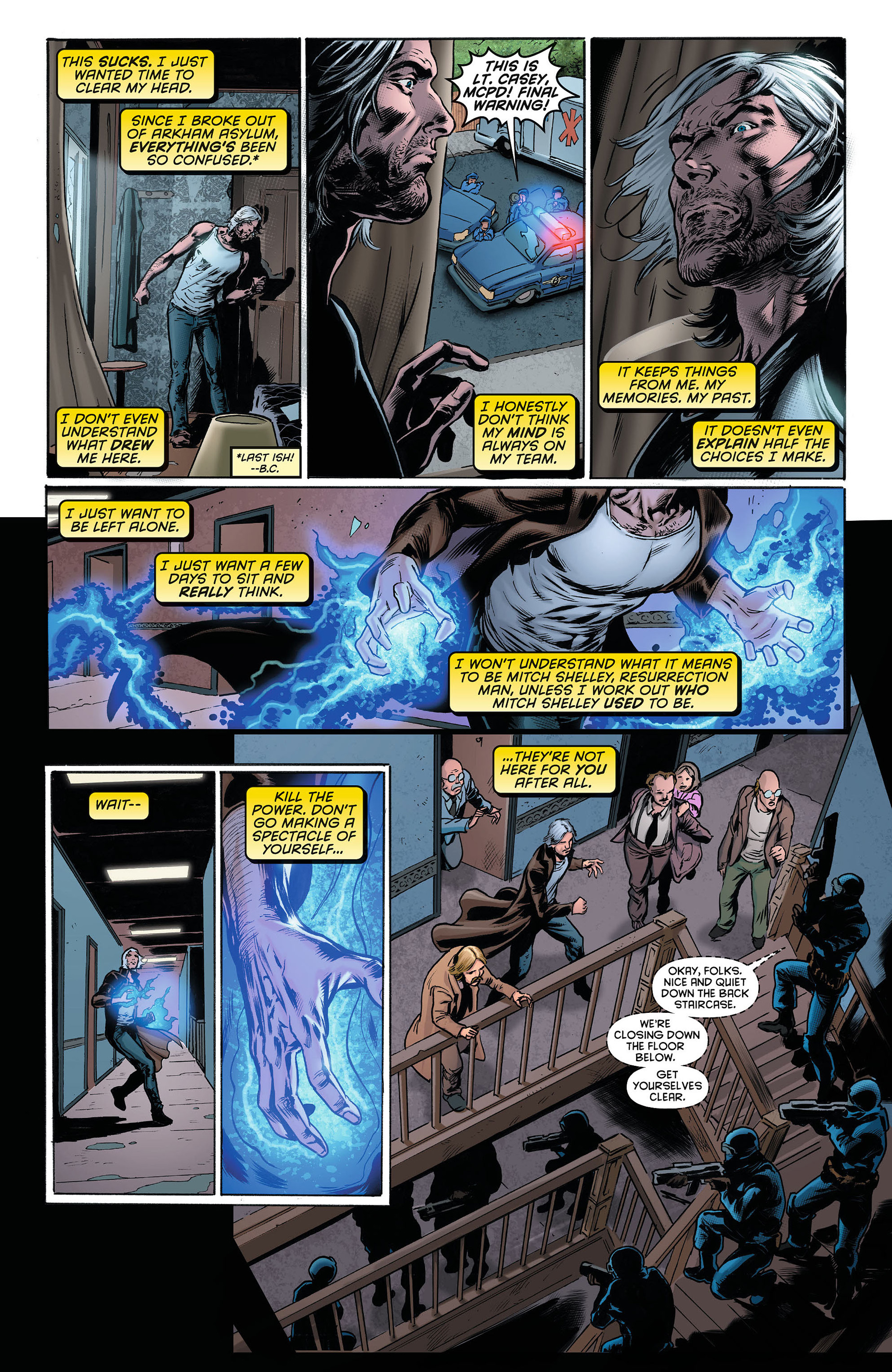 Read online Resurrection Man (2011) comic -  Issue #7 - 4