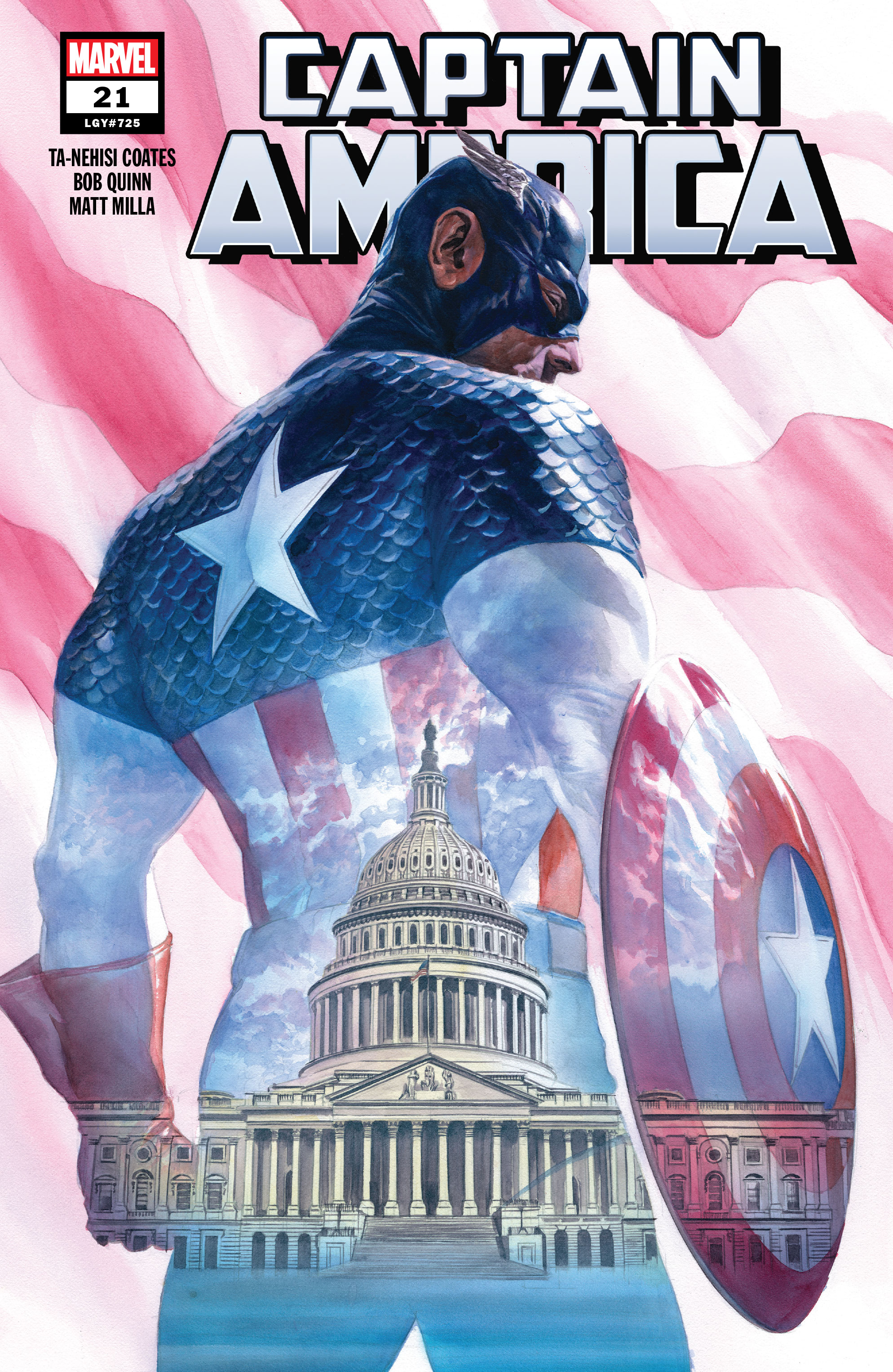 Read online Captain America (2018) comic -  Issue #21 - 1