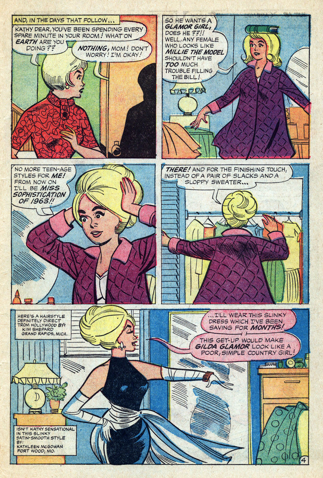Read online Kathy (1959) comic -  Issue #26 - 31