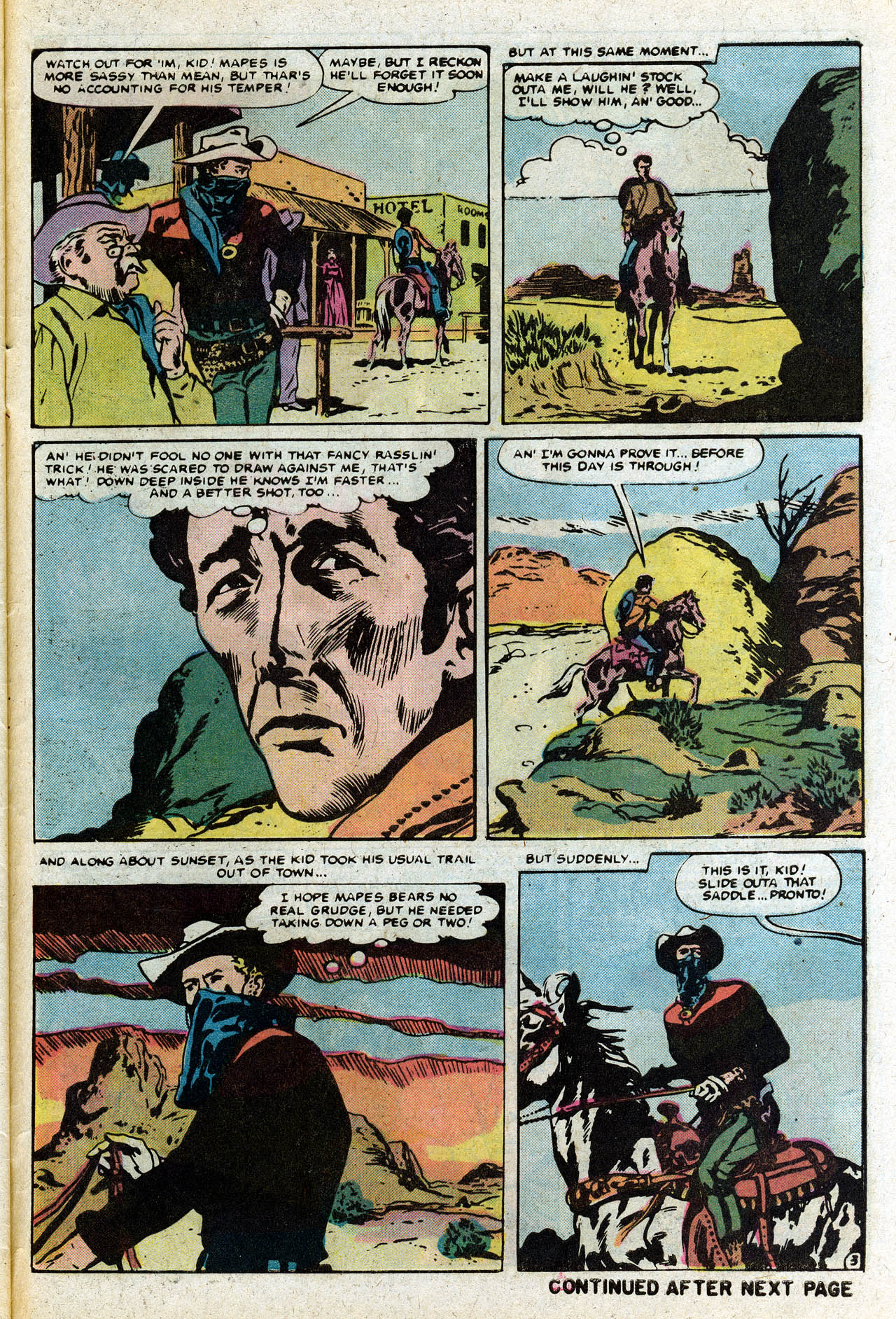 Read online The Outlaw Kid (1970) comic -  Issue #24 - 32