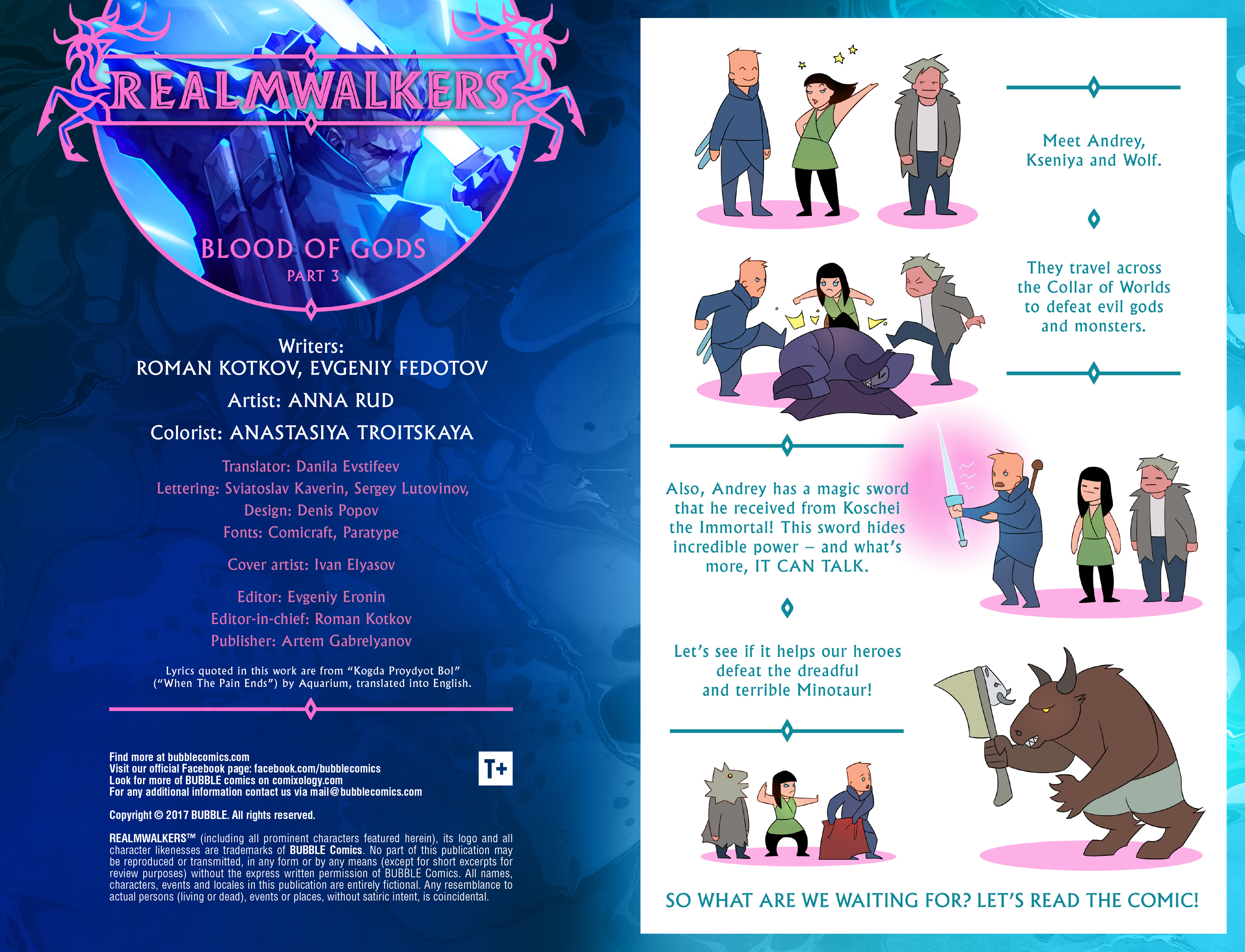 Read online Realmwalkers comic -  Issue #3 - 2