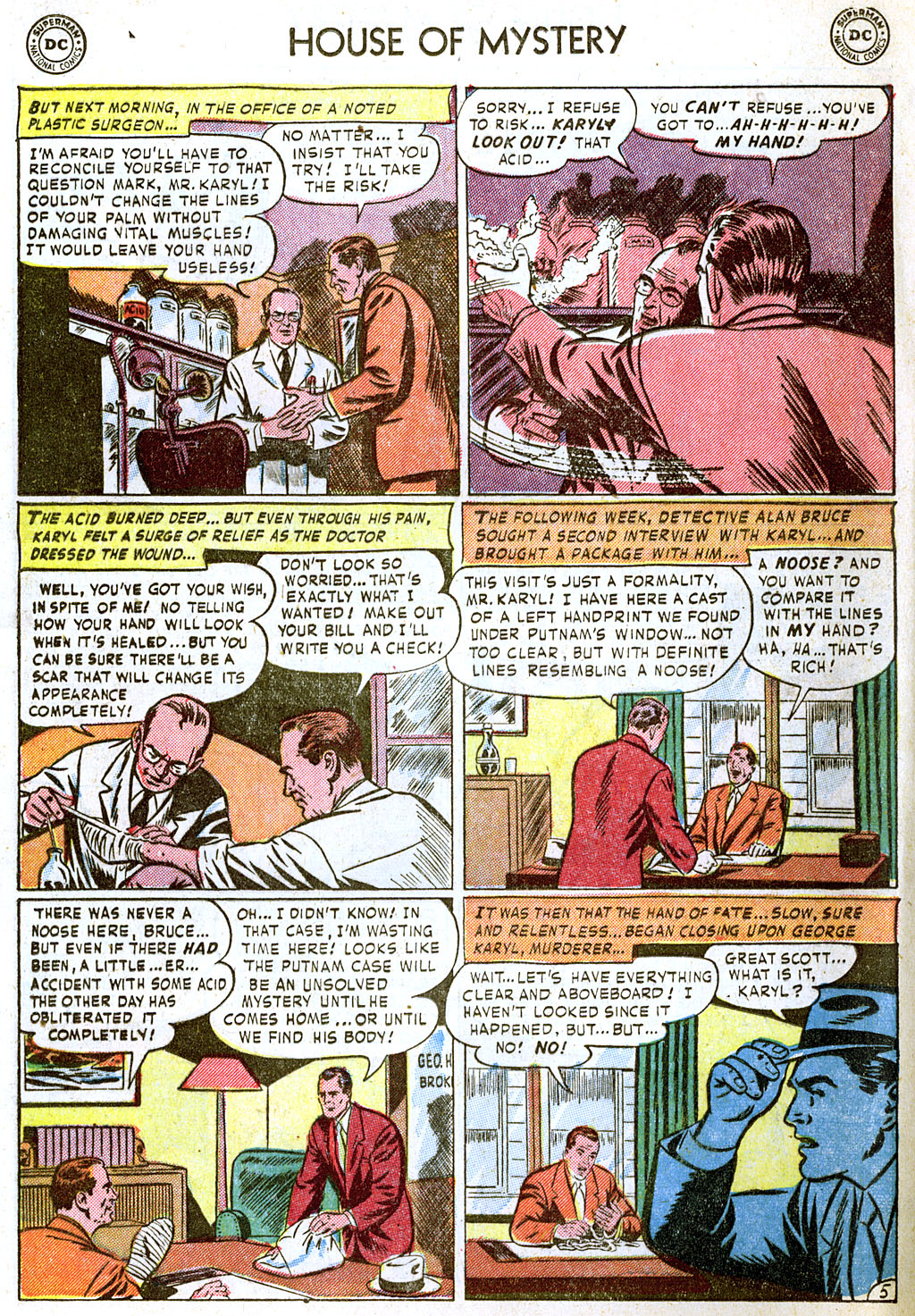 Read online House of Mystery (1951) comic -  Issue #6 - 17