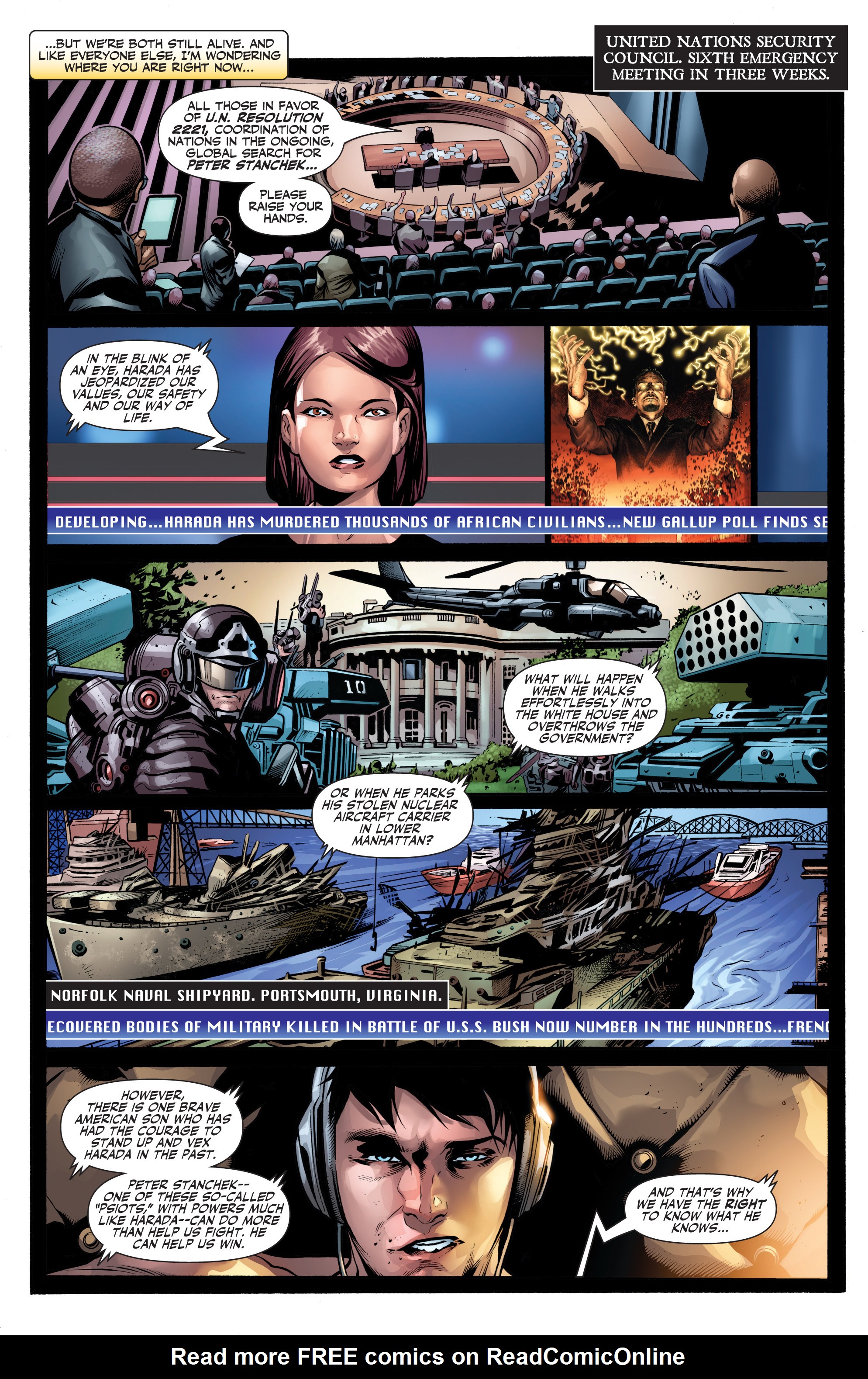 Read online Harbinger: Omegas comic -  Issue # TPB - 32