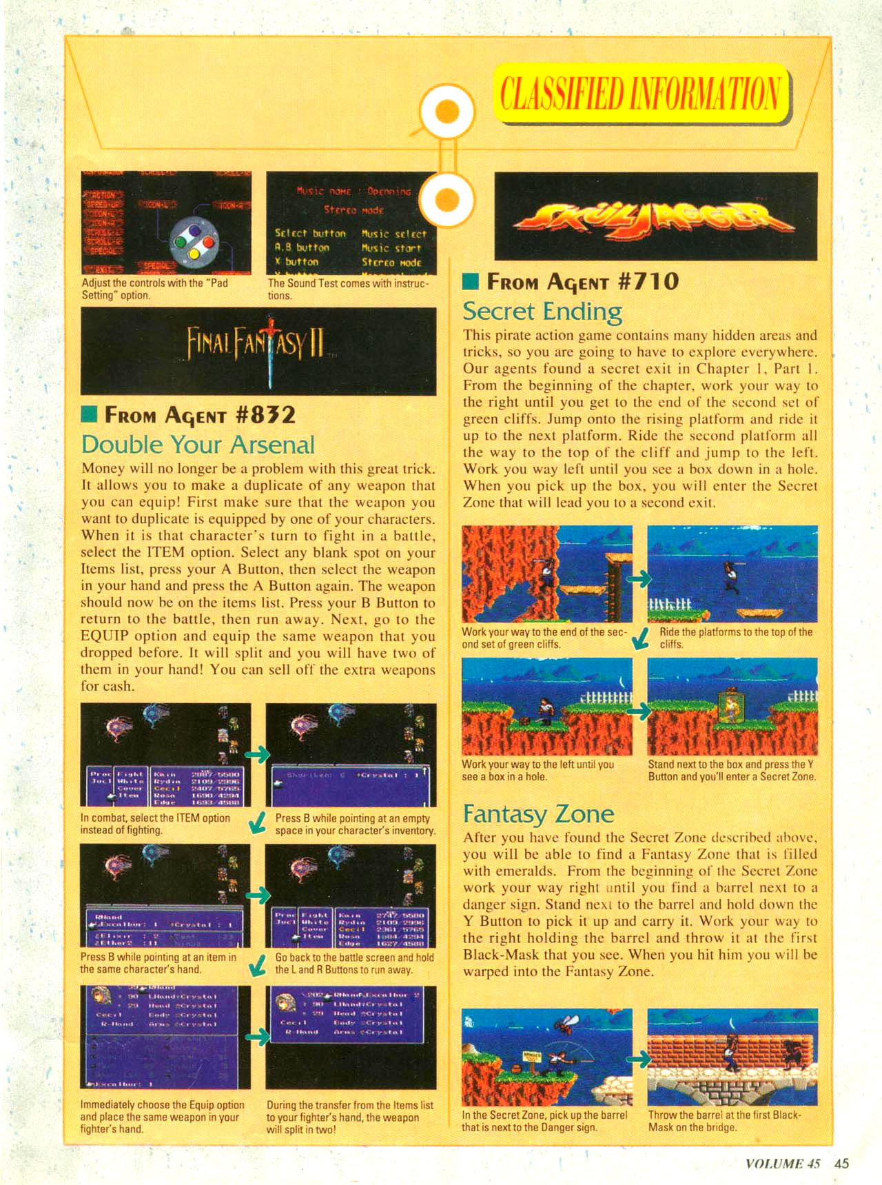 Read online Nintendo Power comic -  Issue #45 - 48