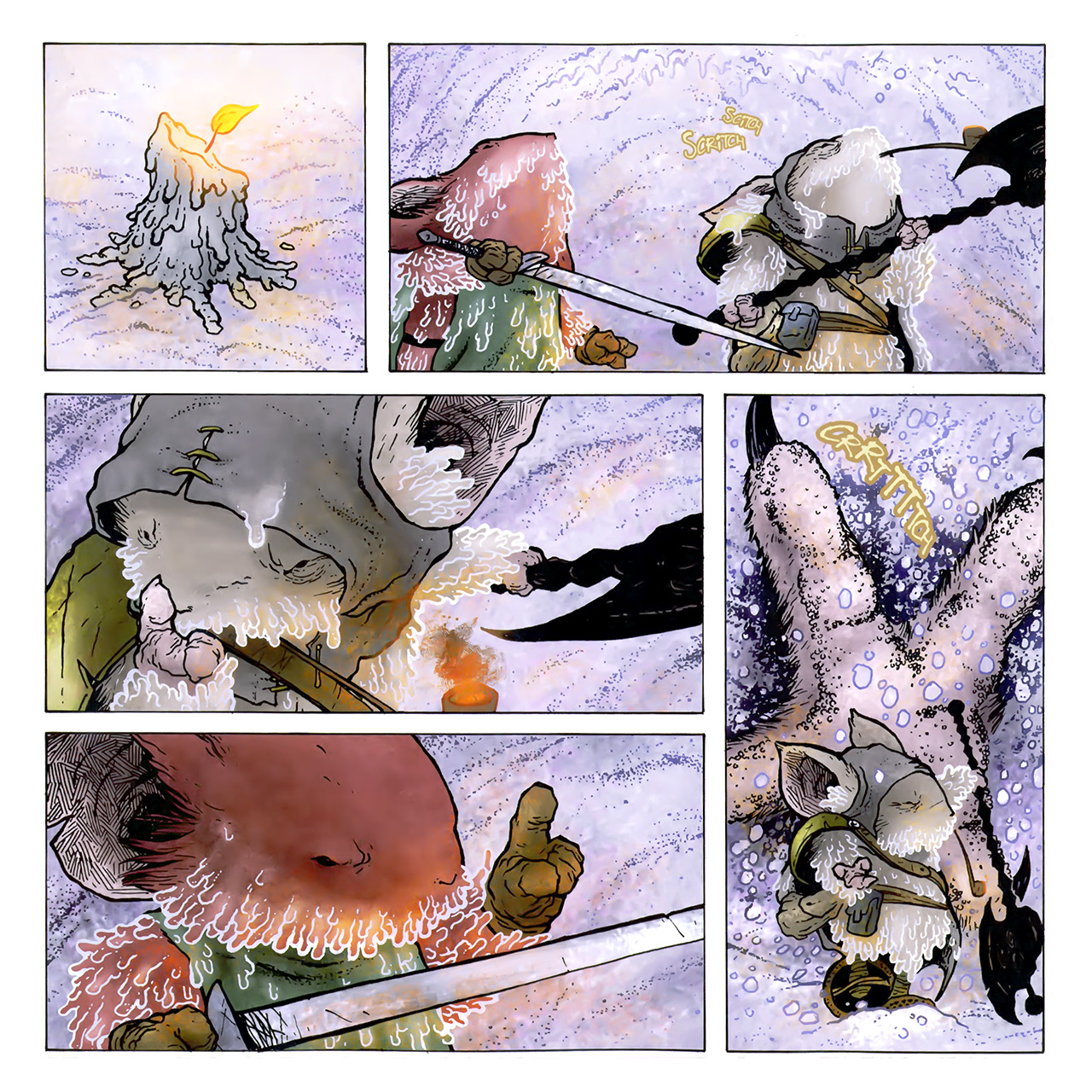 Read online Mouse Guard: Winter 1152 comic -  Issue #4 - 3