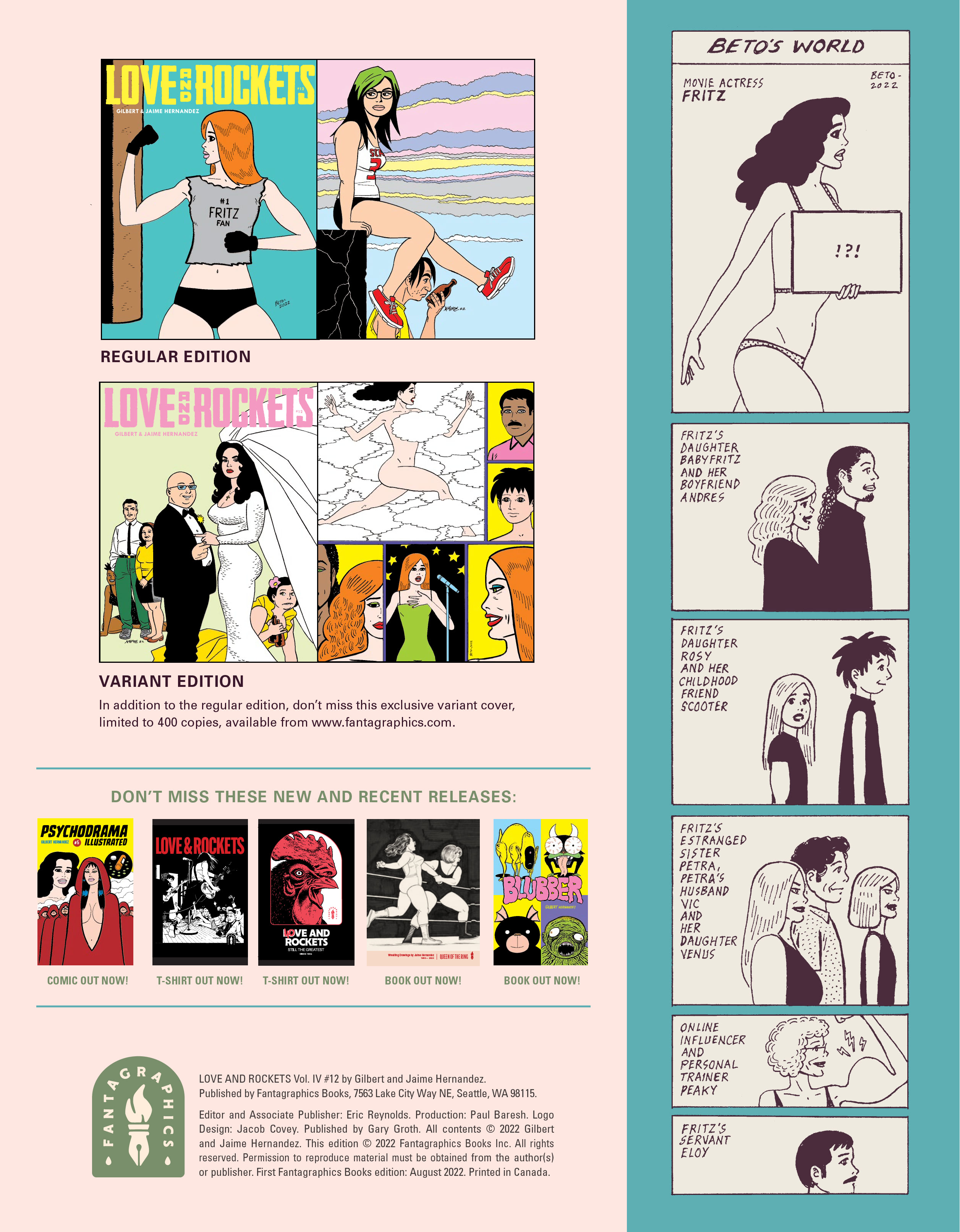 Read online Love and Rockets (2016) comic -  Issue #12 - 2