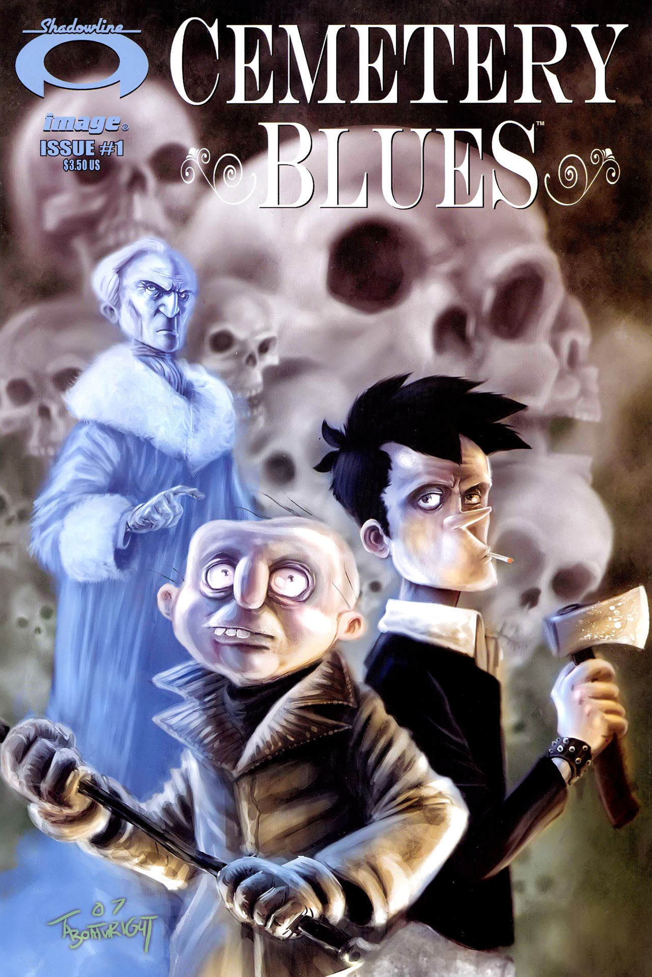 Read online Cemetery Blues comic -  Issue #1 - 1