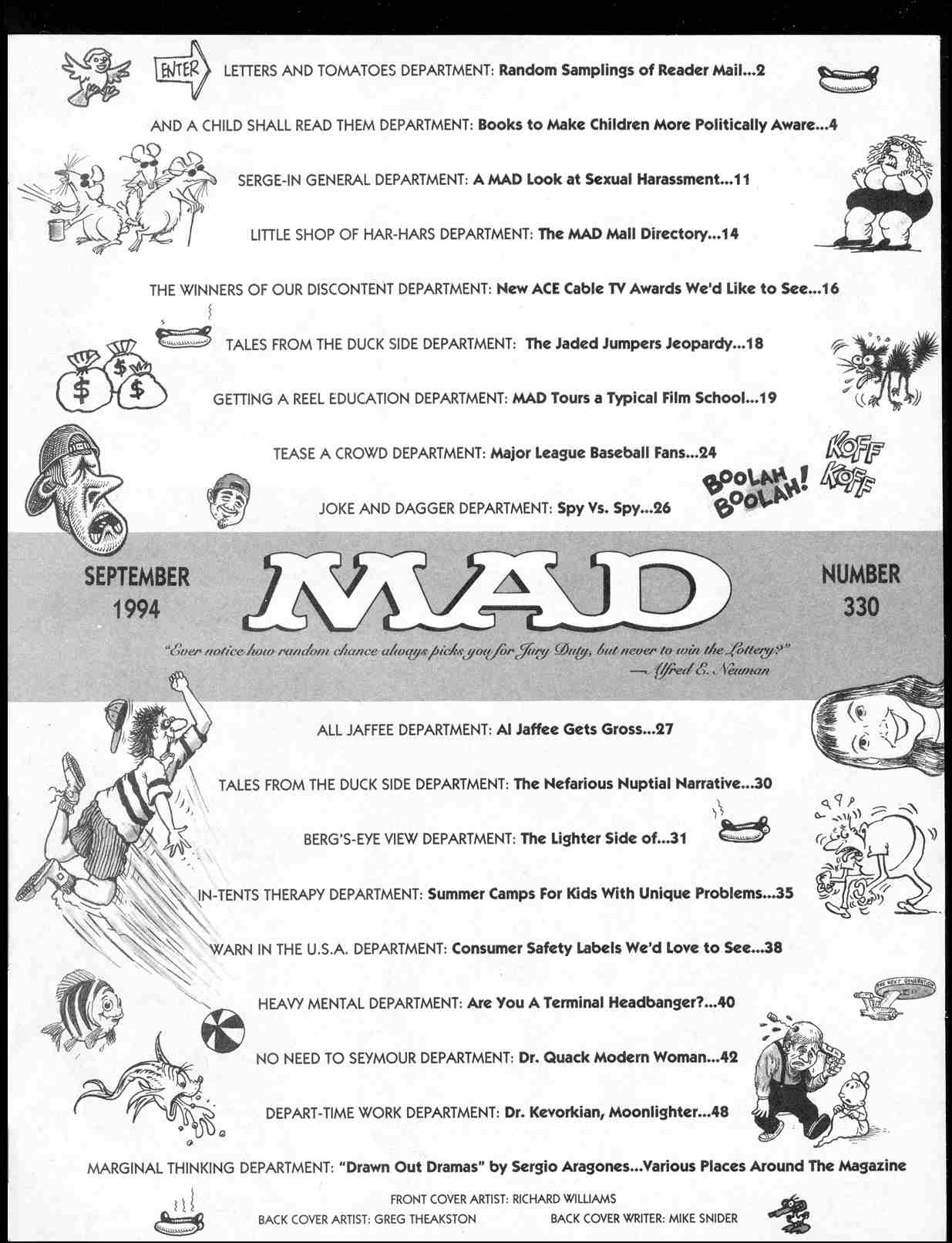 Read online MAD comic -  Issue #330 - 3