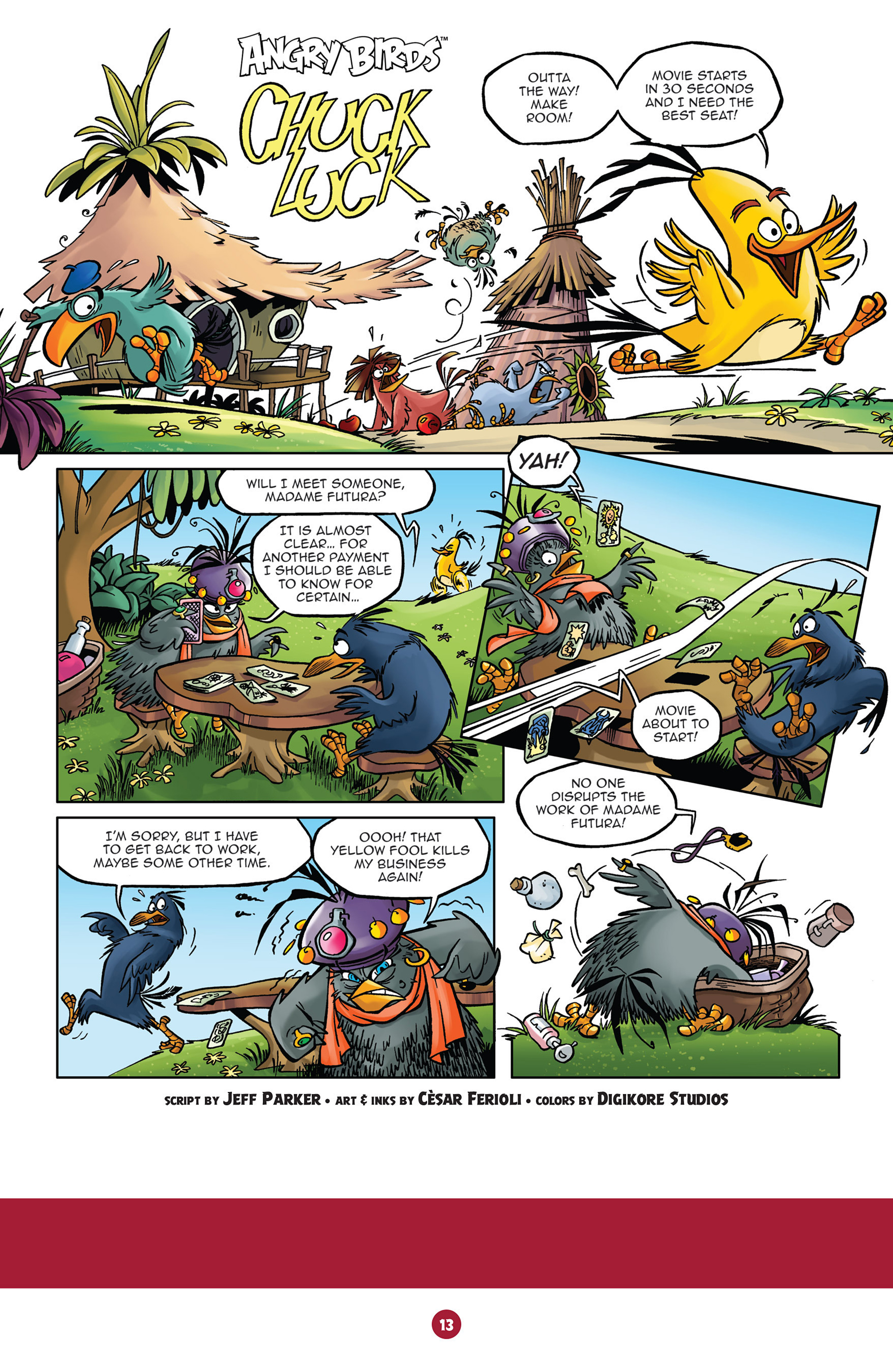 Read online Angry Birds: Big Movie Eggstravaganza comic -  Issue # Full - 15