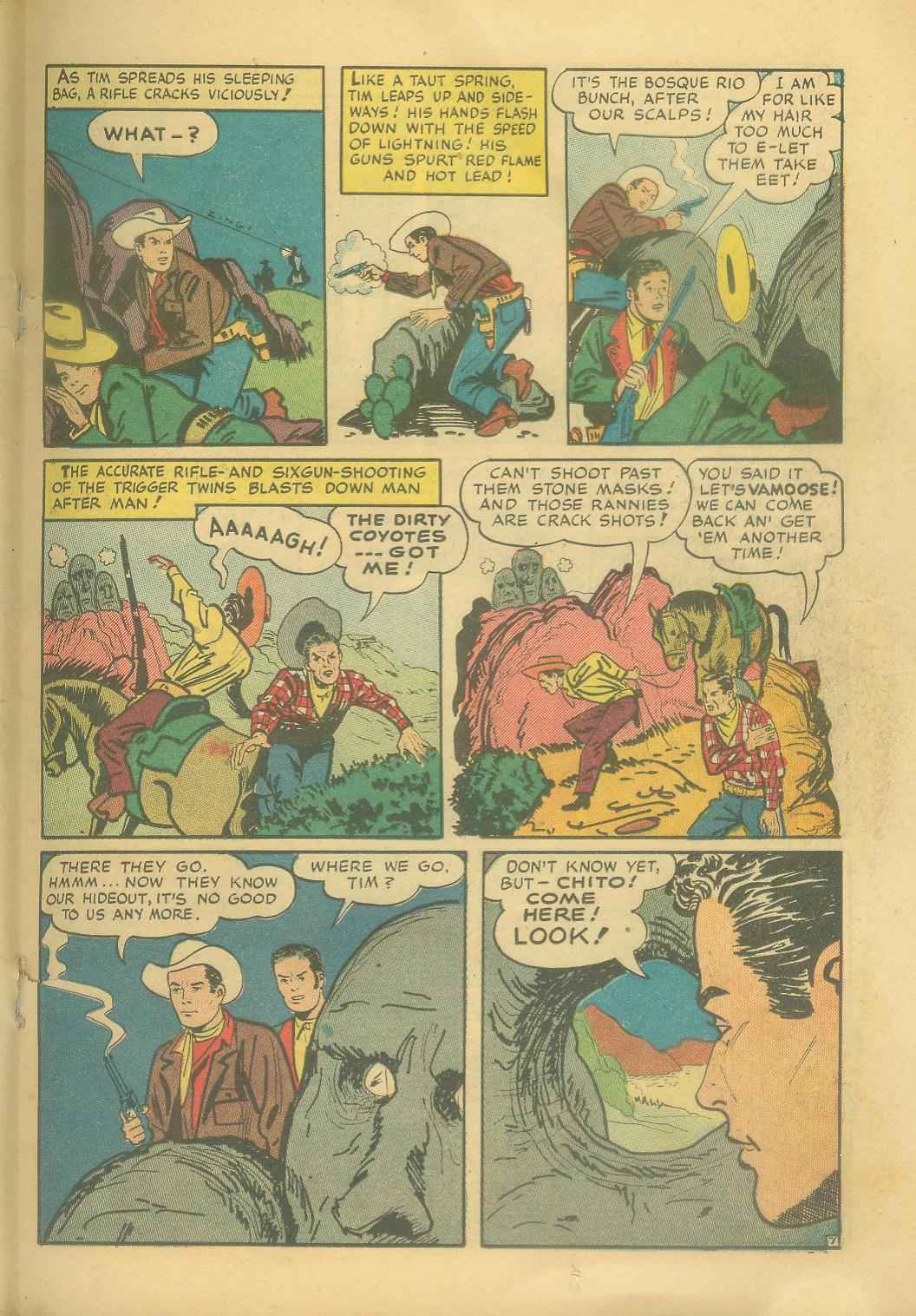 Read online Tim Holt comic -  Issue #2 - 19