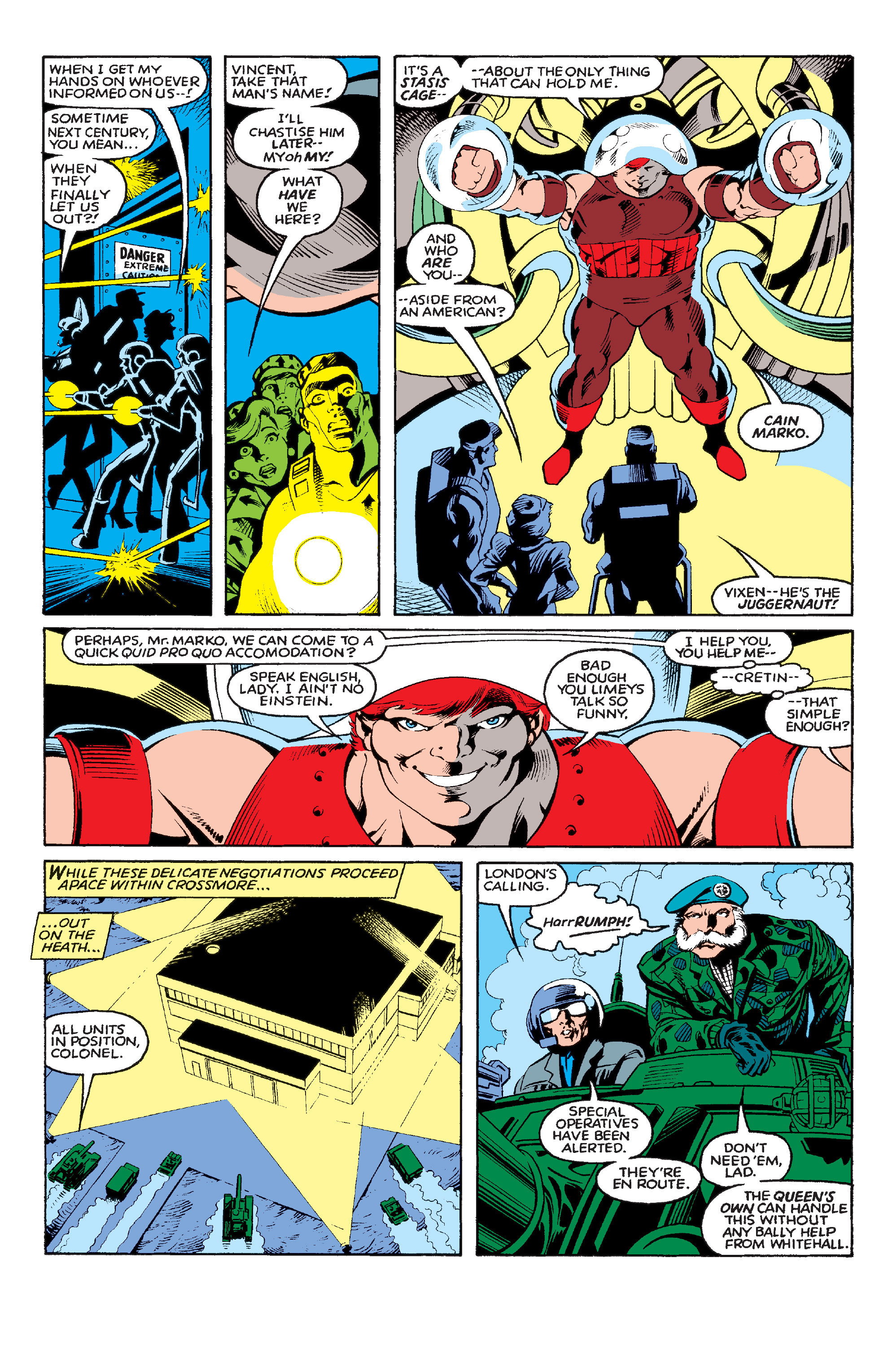 Read online Excalibur (1988) comic -  Issue #3 - 4