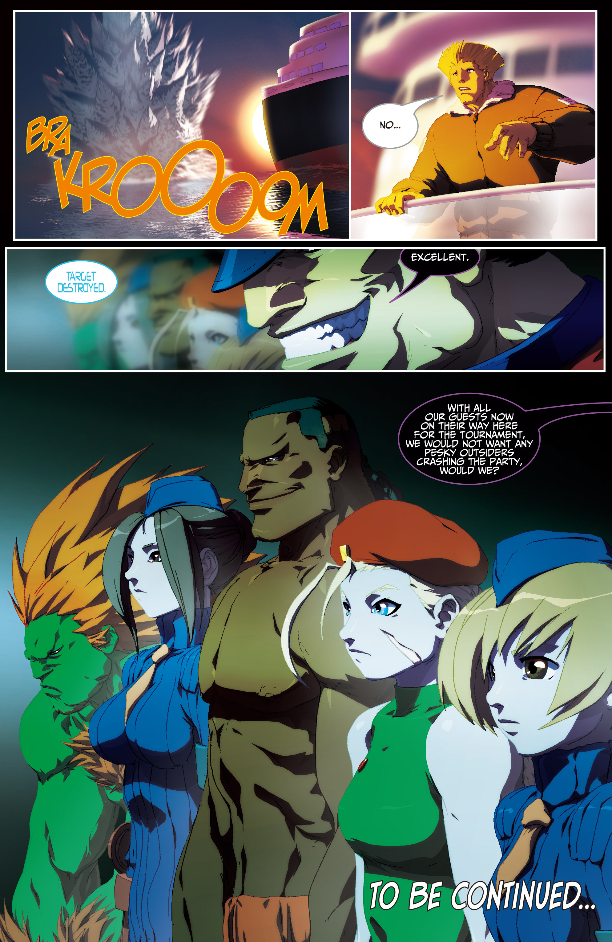 Read online Street Fighter II Turbo comic -  Issue #7 - 20