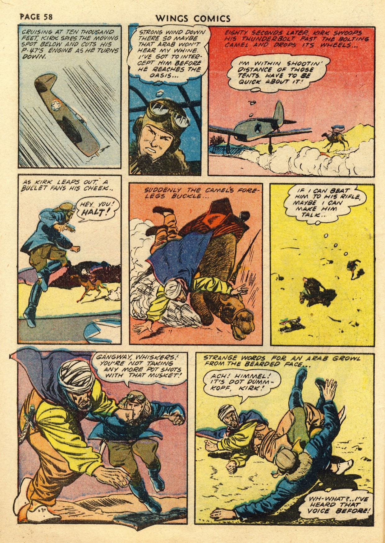 Read online Wings Comics comic -  Issue #33 - 60