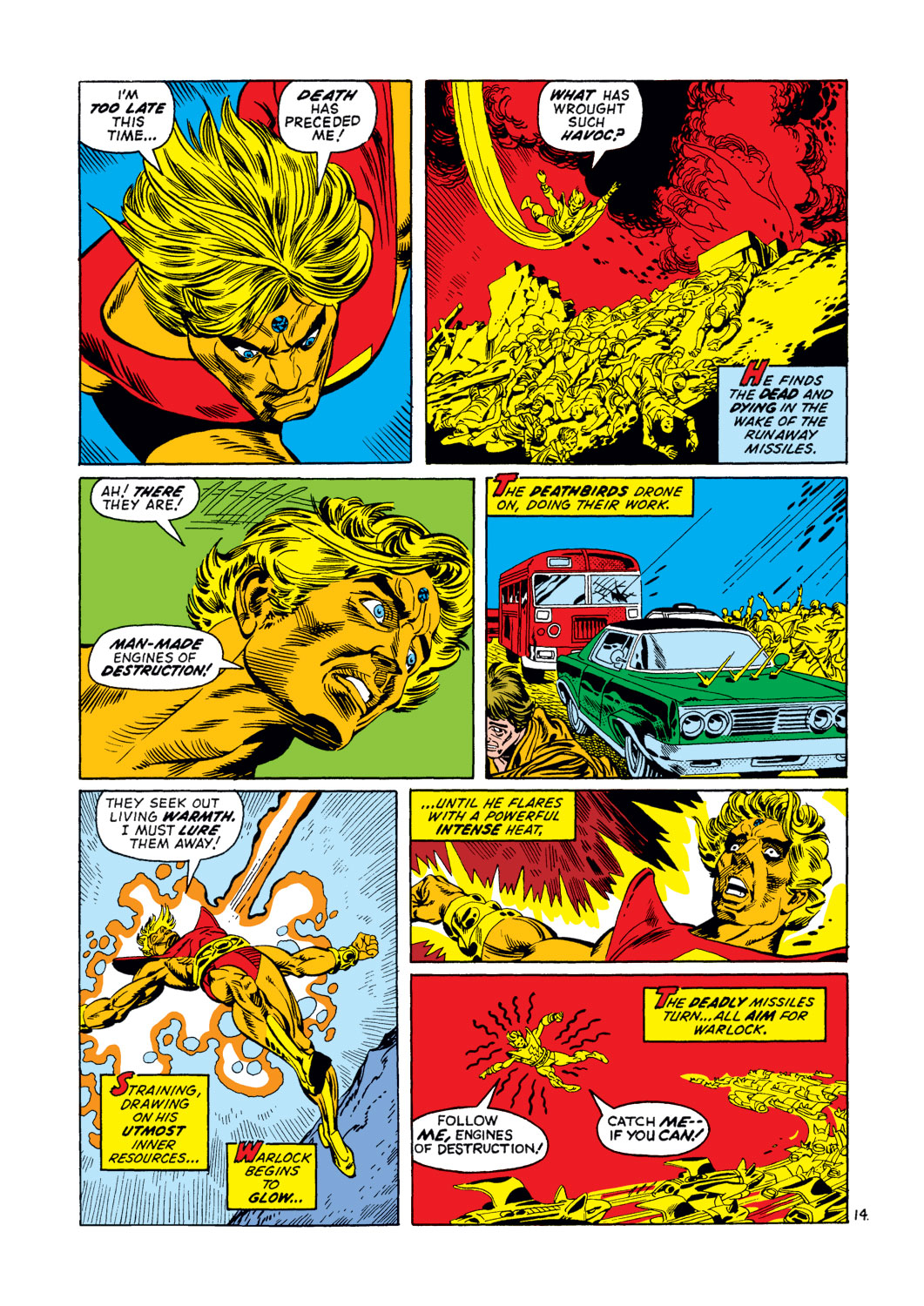 Read online Warlock (1972) comic -  Issue #5 - 15