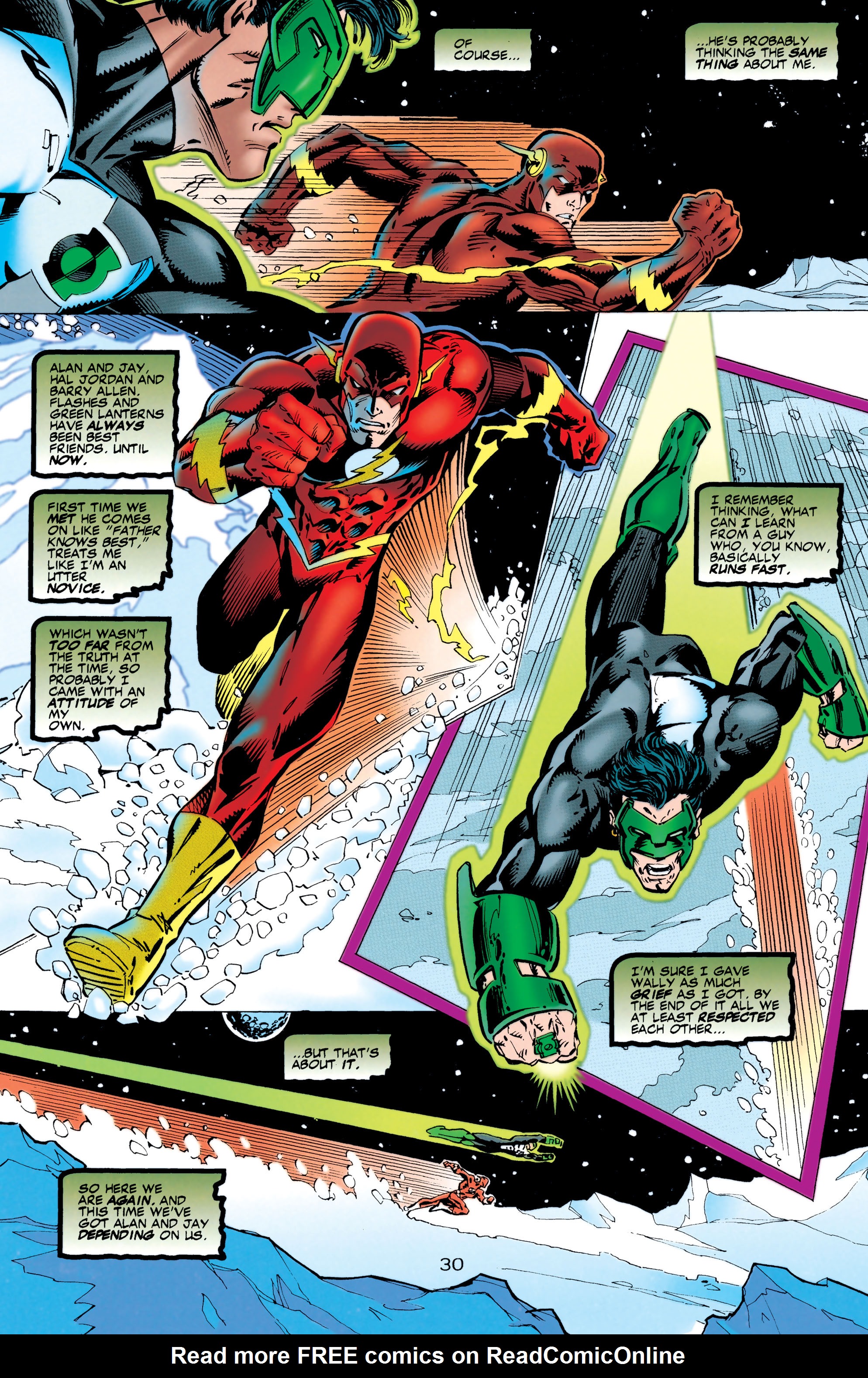 Read online Green Lantern/Flash: Faster Friends comic -  Issue # Full - 32