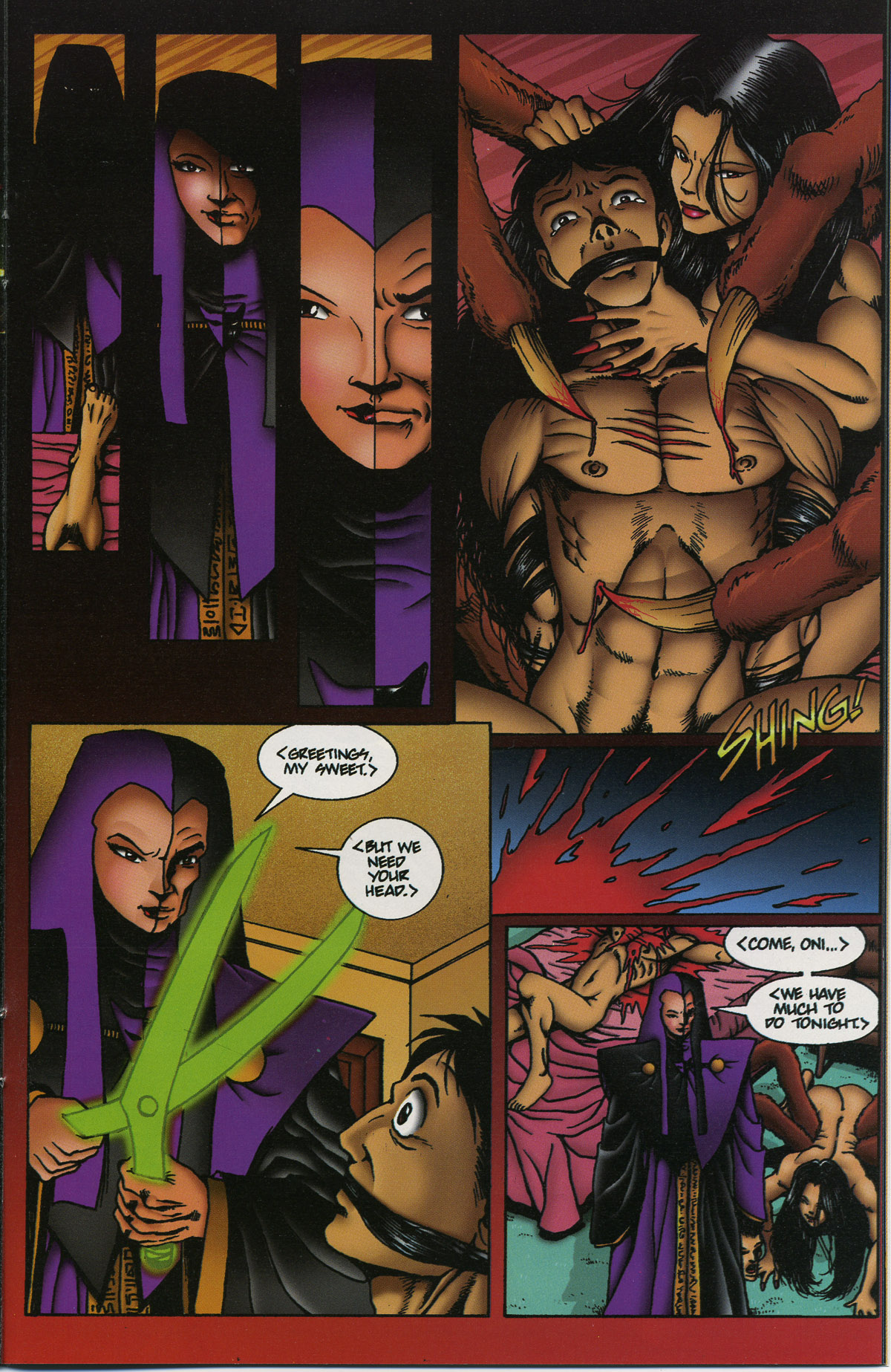 Read online Warrior Nun Areala: Rituals comic -  Issue #1 - 20