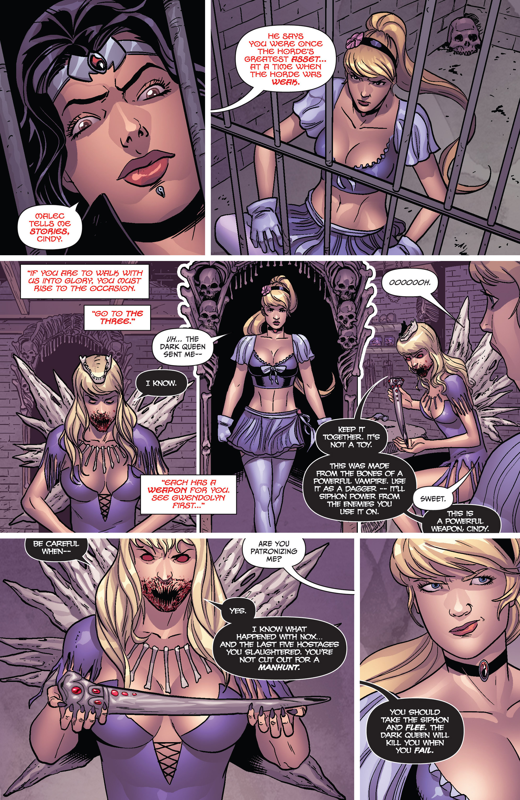 Read online Grimm Fairy Tales presents Cinderella: Age of Darkness comic -  Issue #1 - 13