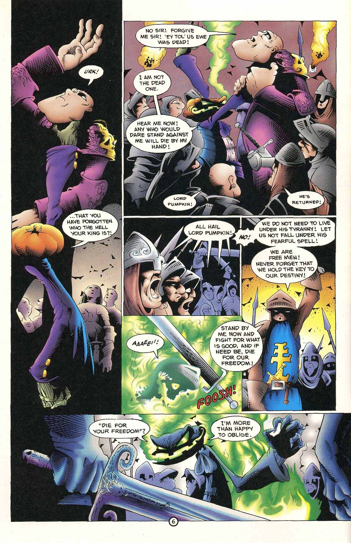 Read online Lord Pumpkin/Necromantra comic -  Issue #4 - 12