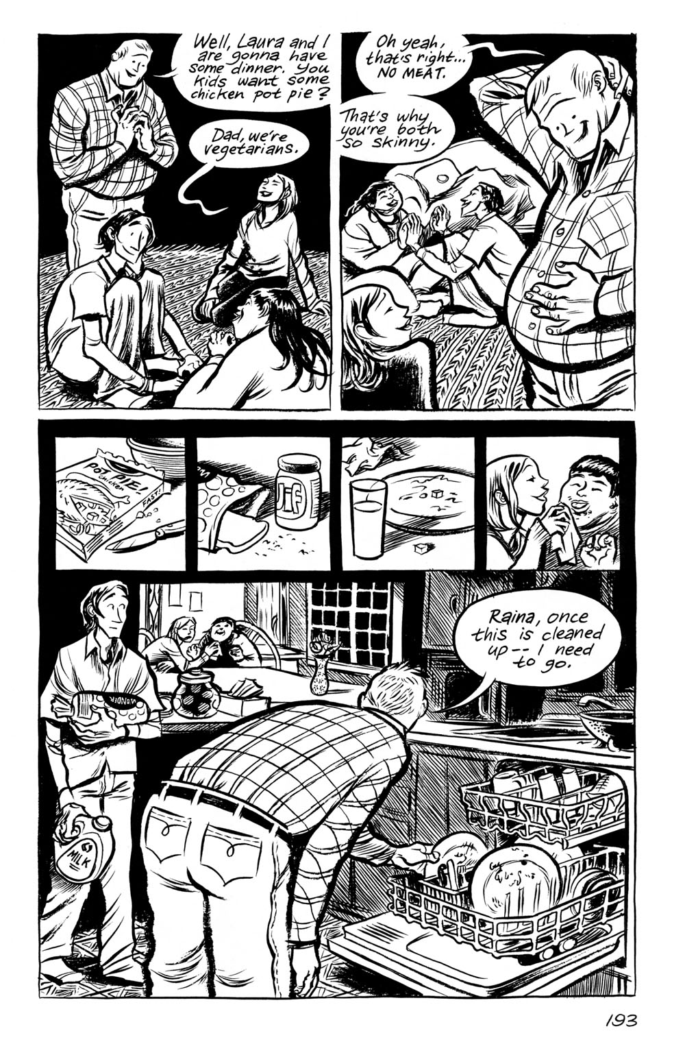 Read online Blankets comic -  Issue #1 - 191