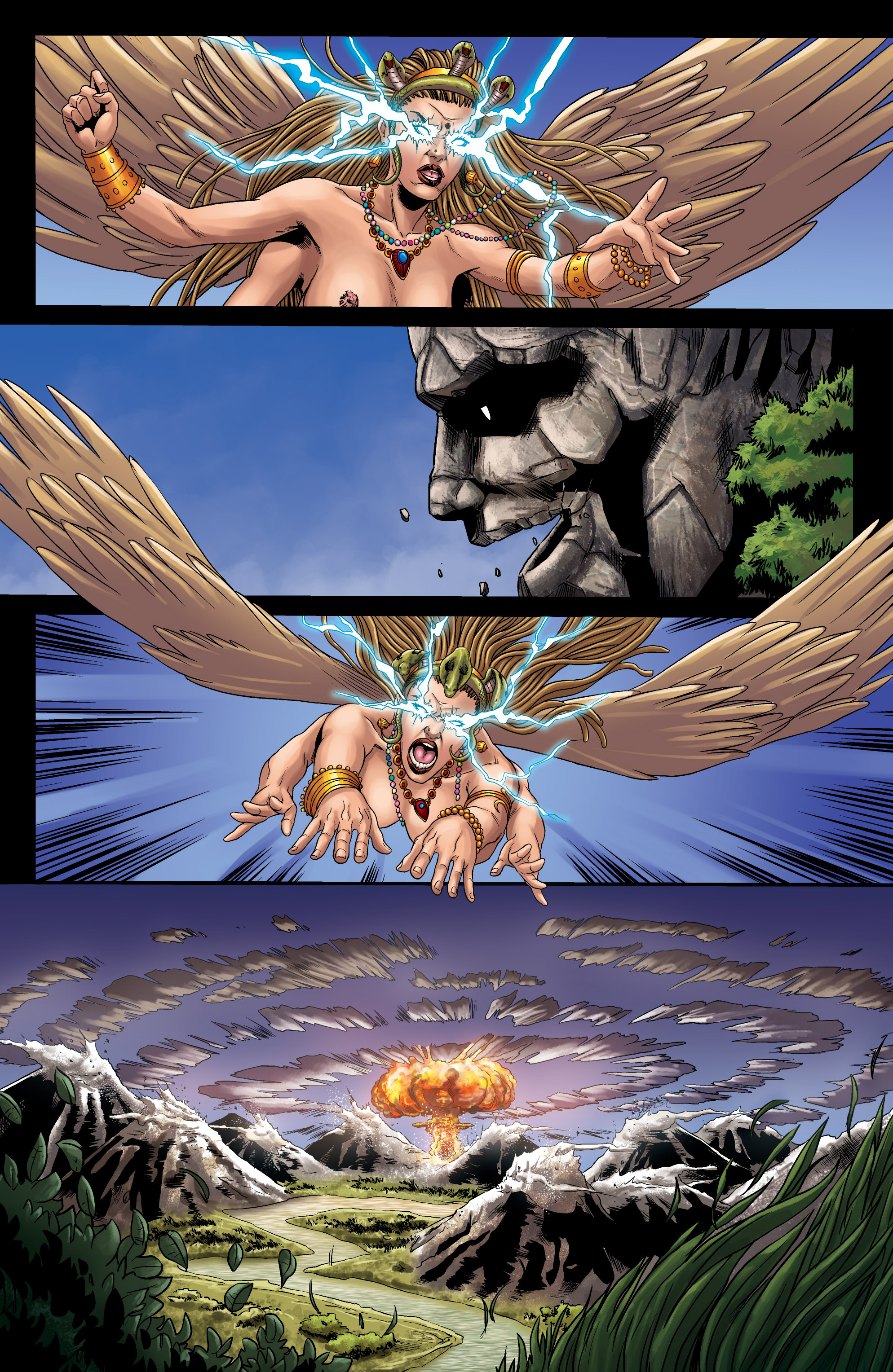 Read online God Is Dead comic -  Issue #32 - 16