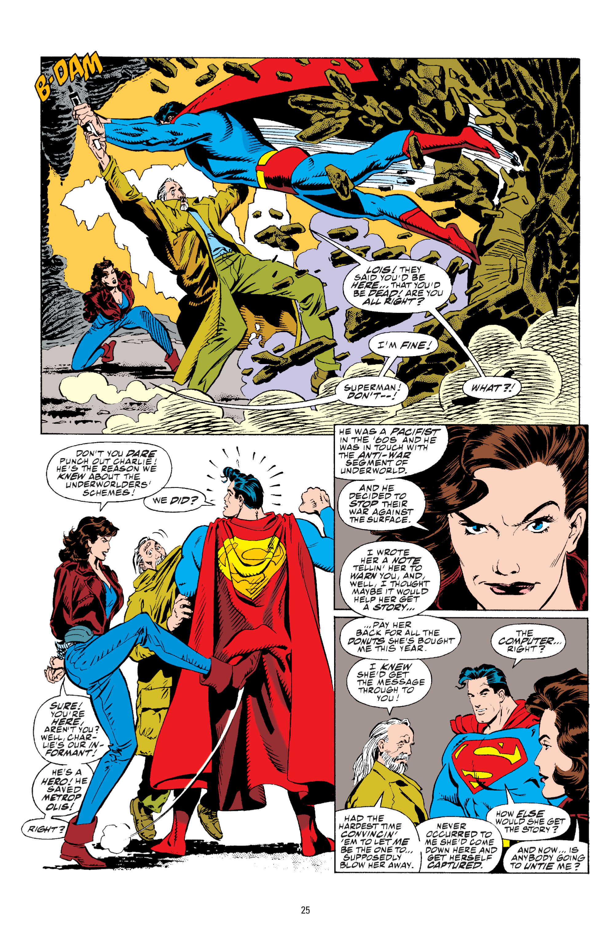 Read online The Death of Superman comic -  Issue # Full - 25