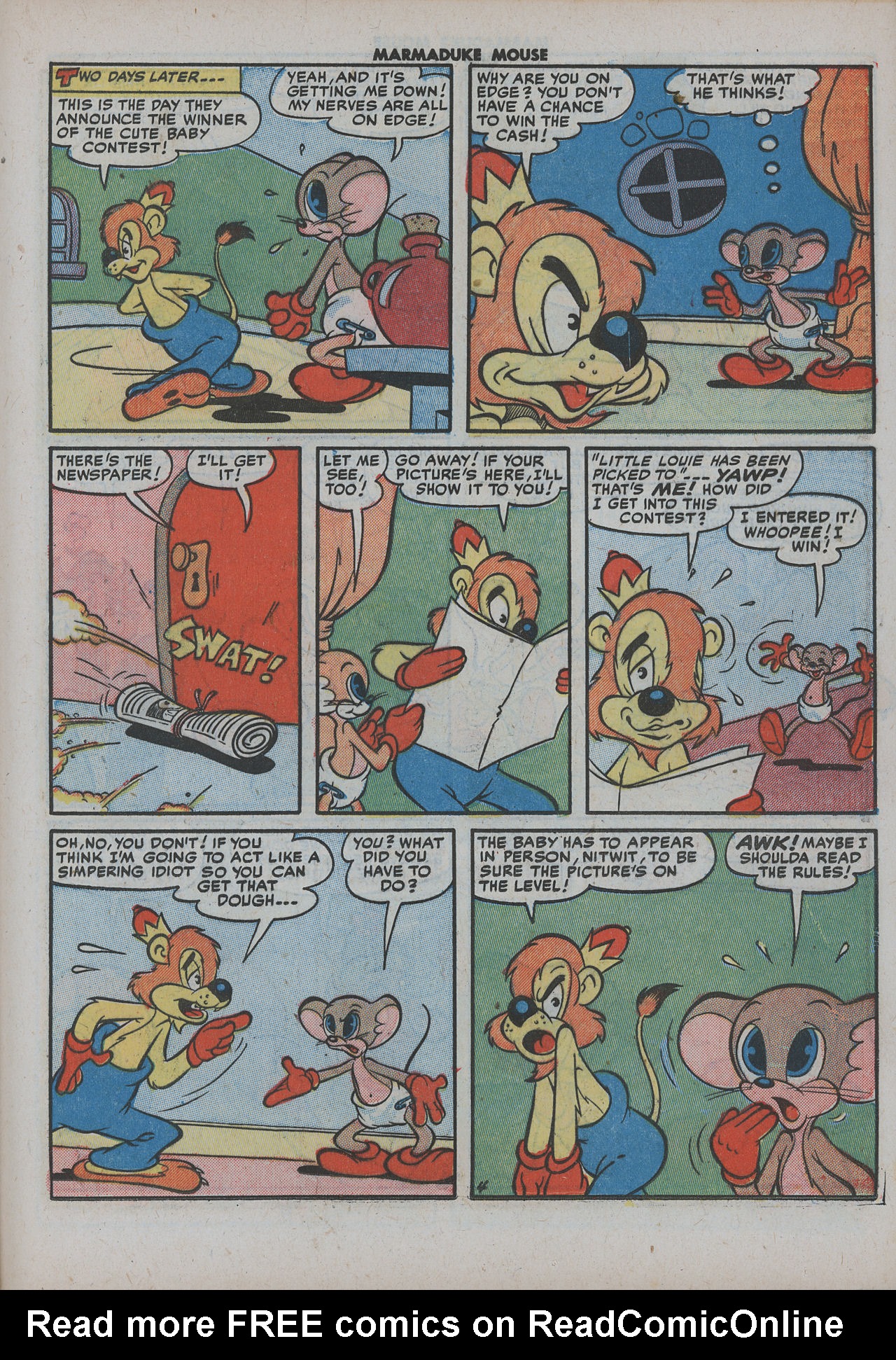 Read online Marmaduke Mouse comic -  Issue #24 - 35