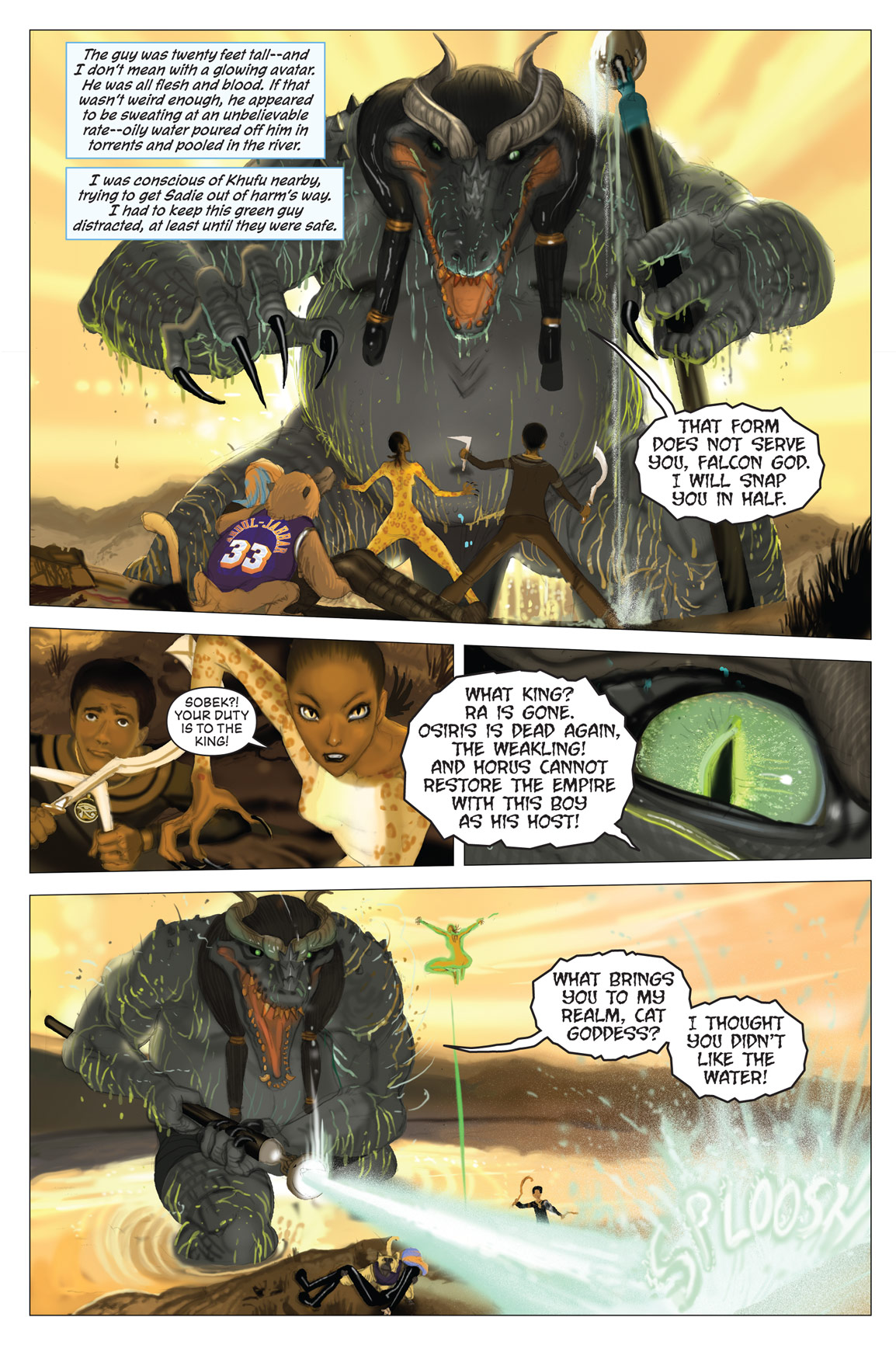 Read online The Kane Chronicles comic -  Issue # TPB 1 - 130