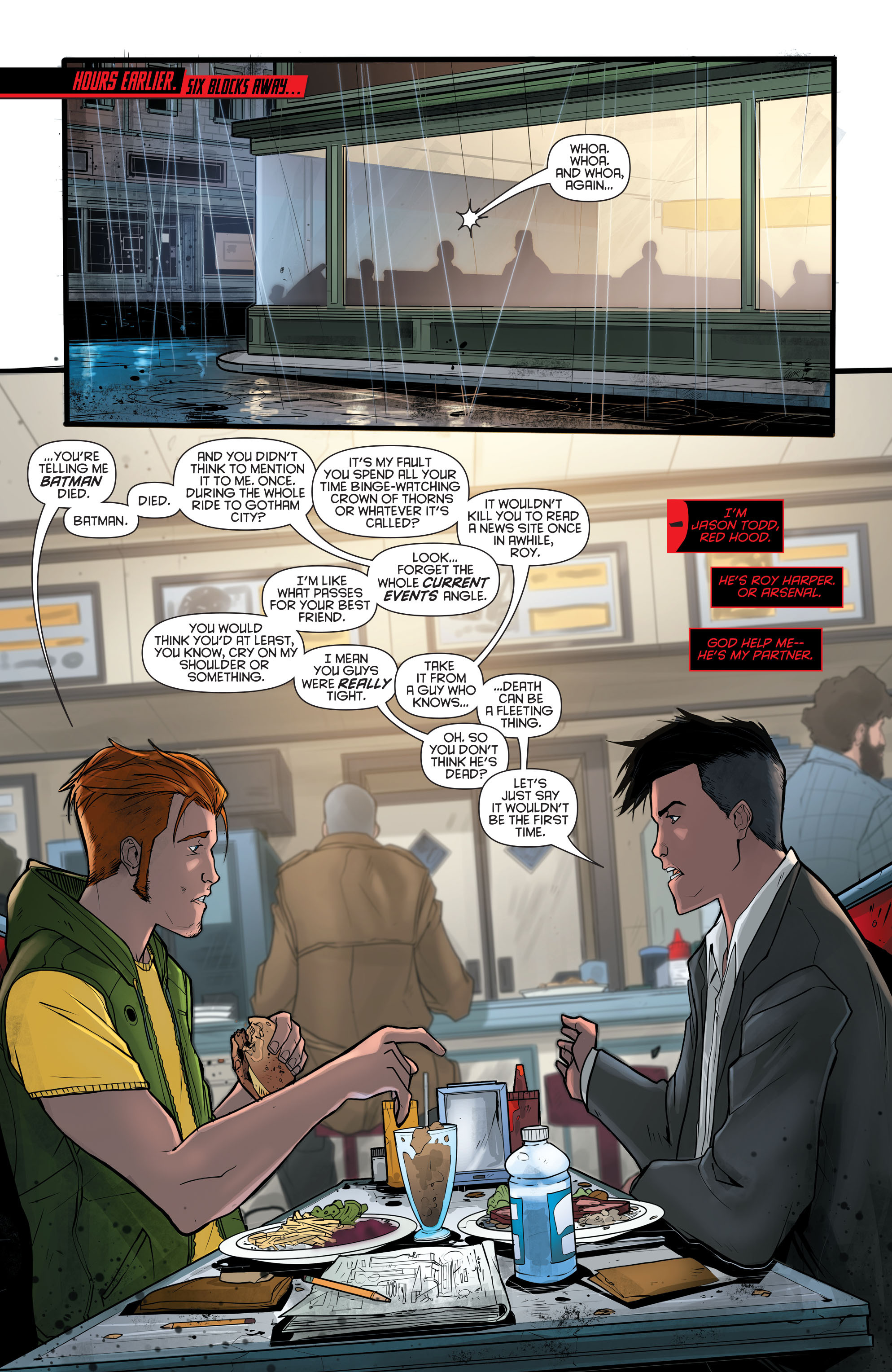 Read online Red Hood/Arsenal comic -  Issue #4 - 5