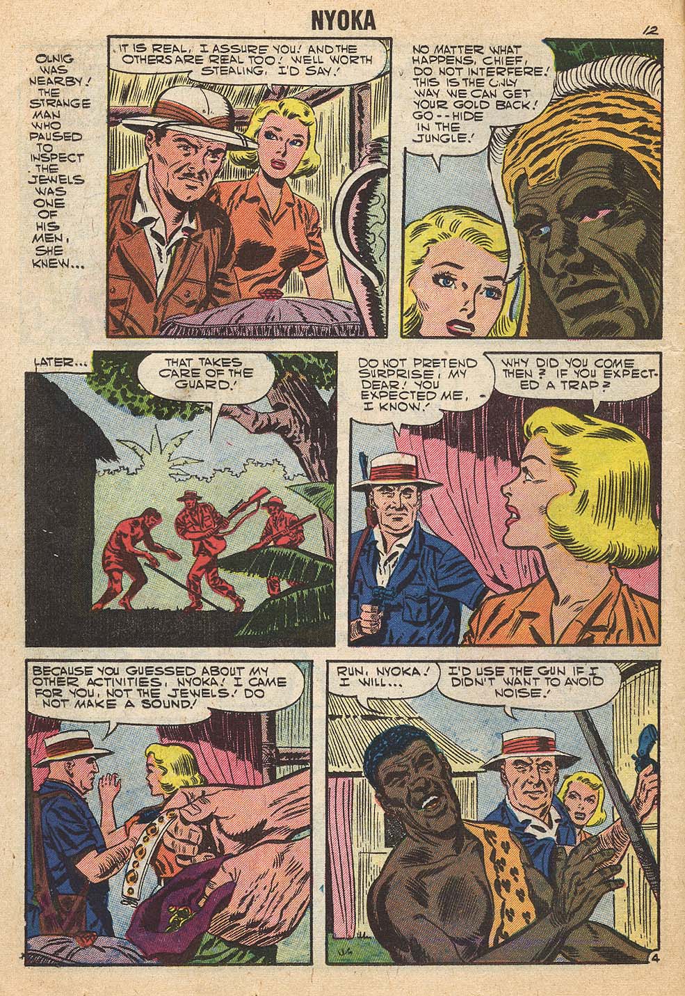 Read online Nyoka the Jungle Girl (1955) comic -  Issue #22 - 14