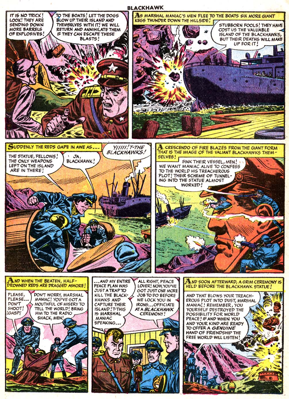 Read online Blackhawk (1957) comic -  Issue #91 - 25