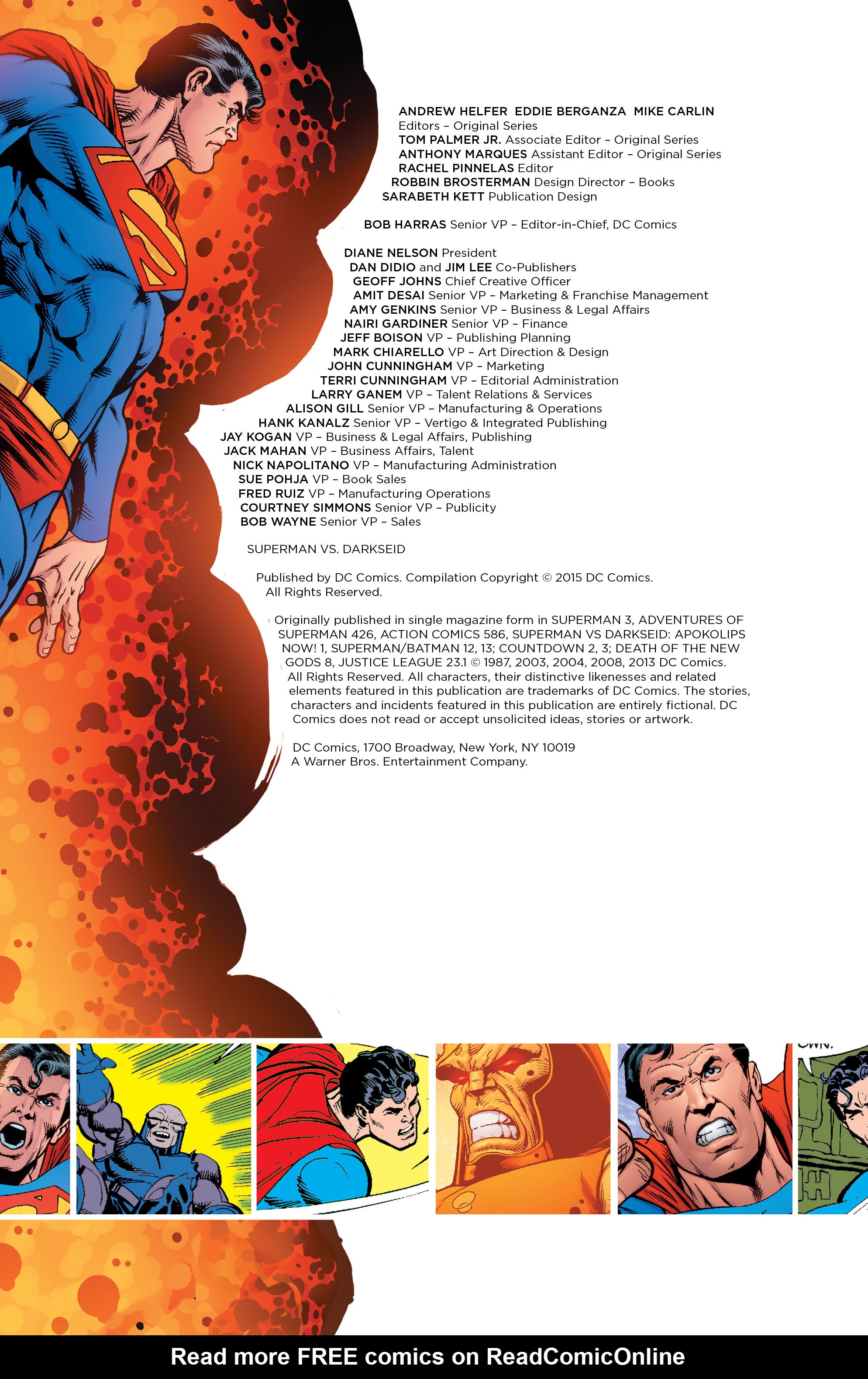 Read online Superman vs. Darkseid comic -  Issue # TPB - 4