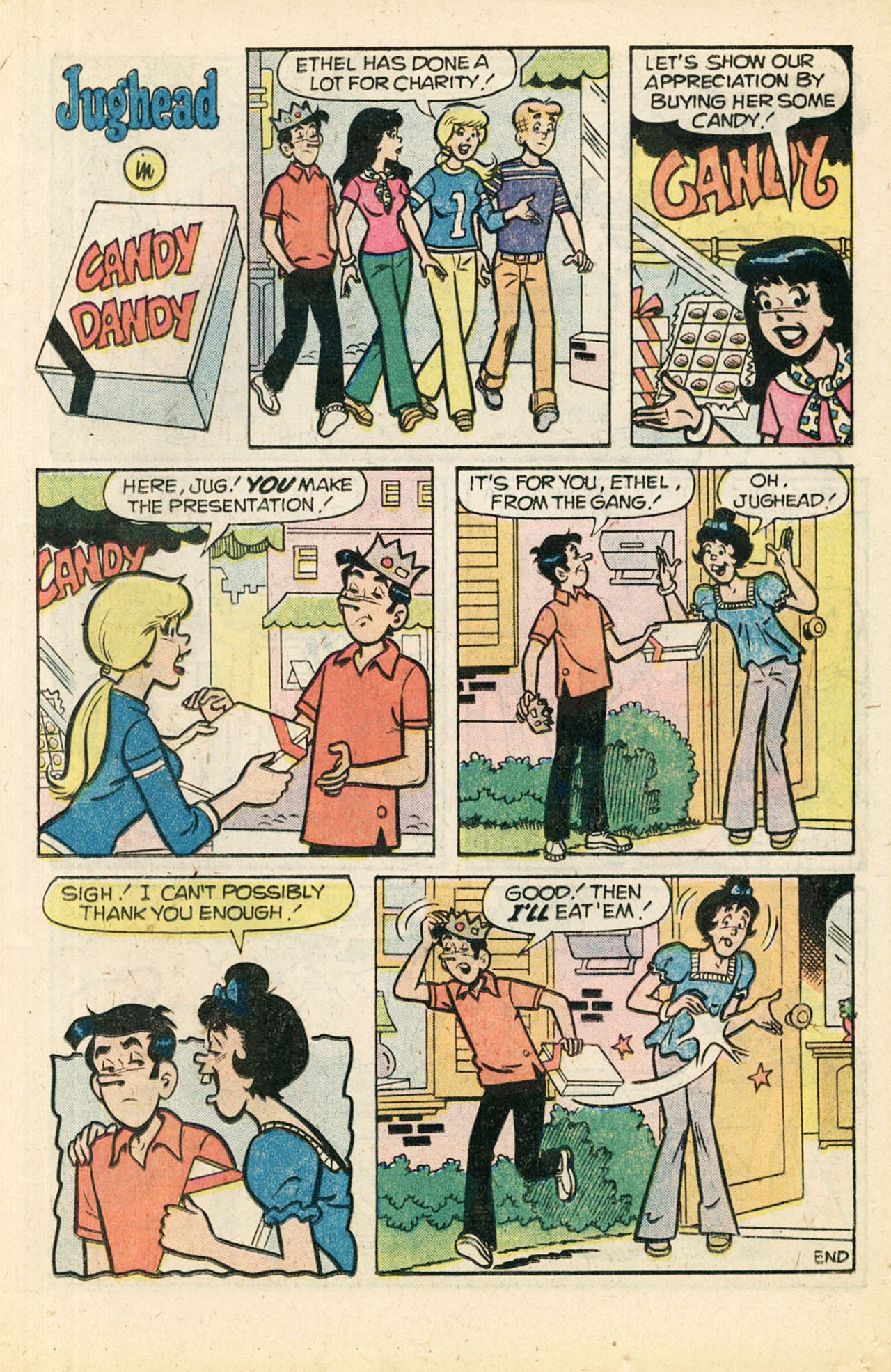 Read online Jughead's Jokes comic -  Issue #61 - 15