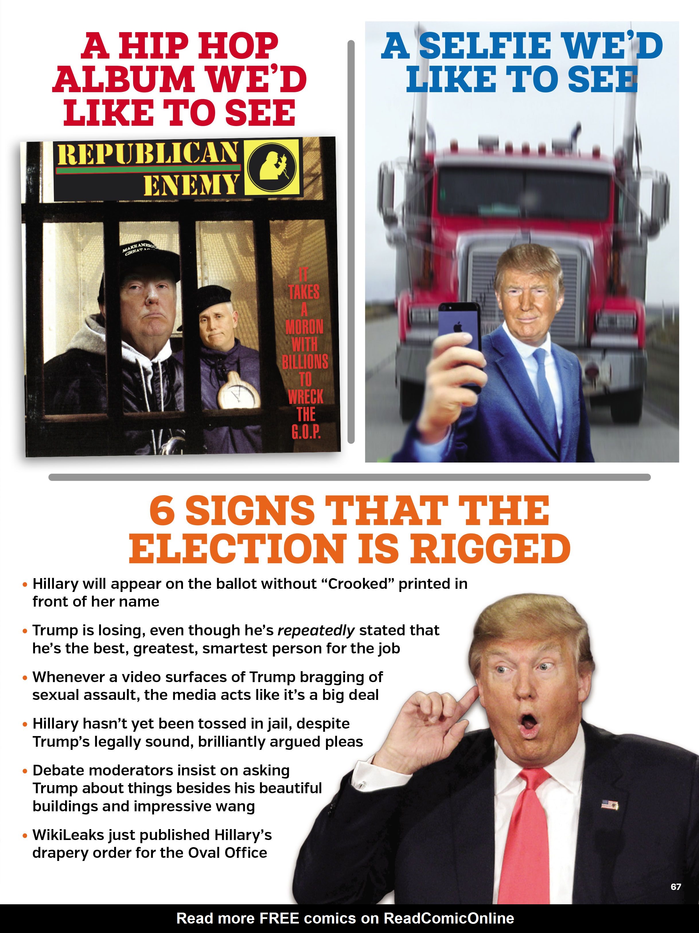 Read online MAD About Trump: A Brilliant Look at Our Brainless President comic -  Issue # TPB - 69