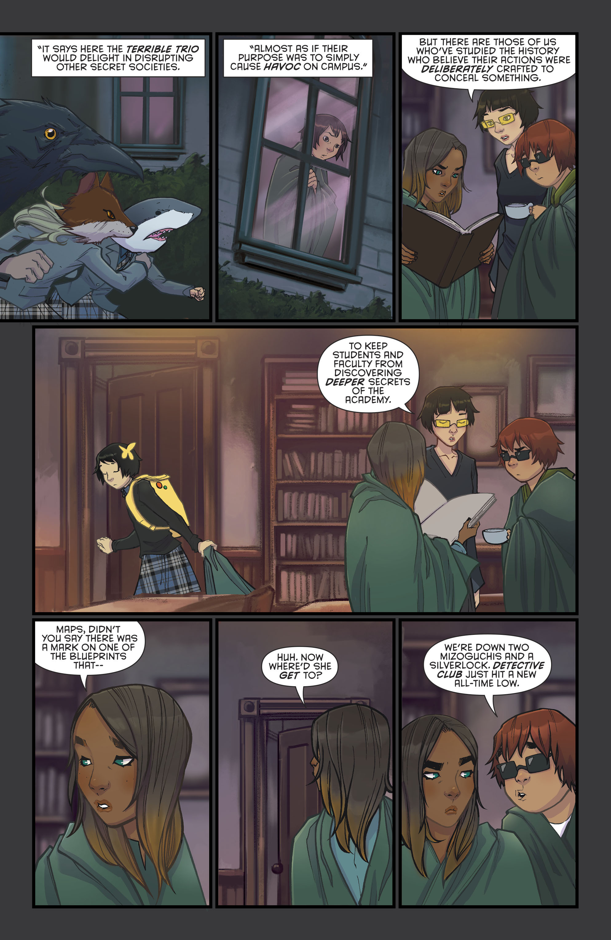 Read online Gotham Academy: Second Semester comic -  Issue #9 - 20