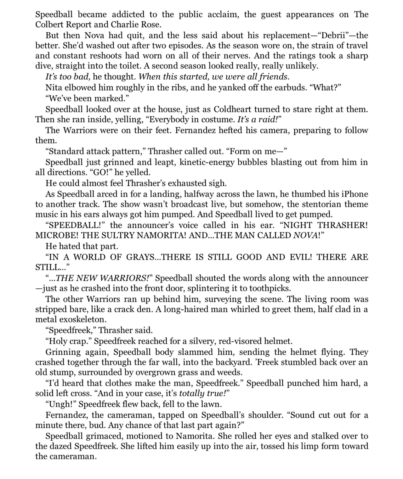 Read online Civil War Prose Novel comic -  Issue # TPB (Part 1) - 14