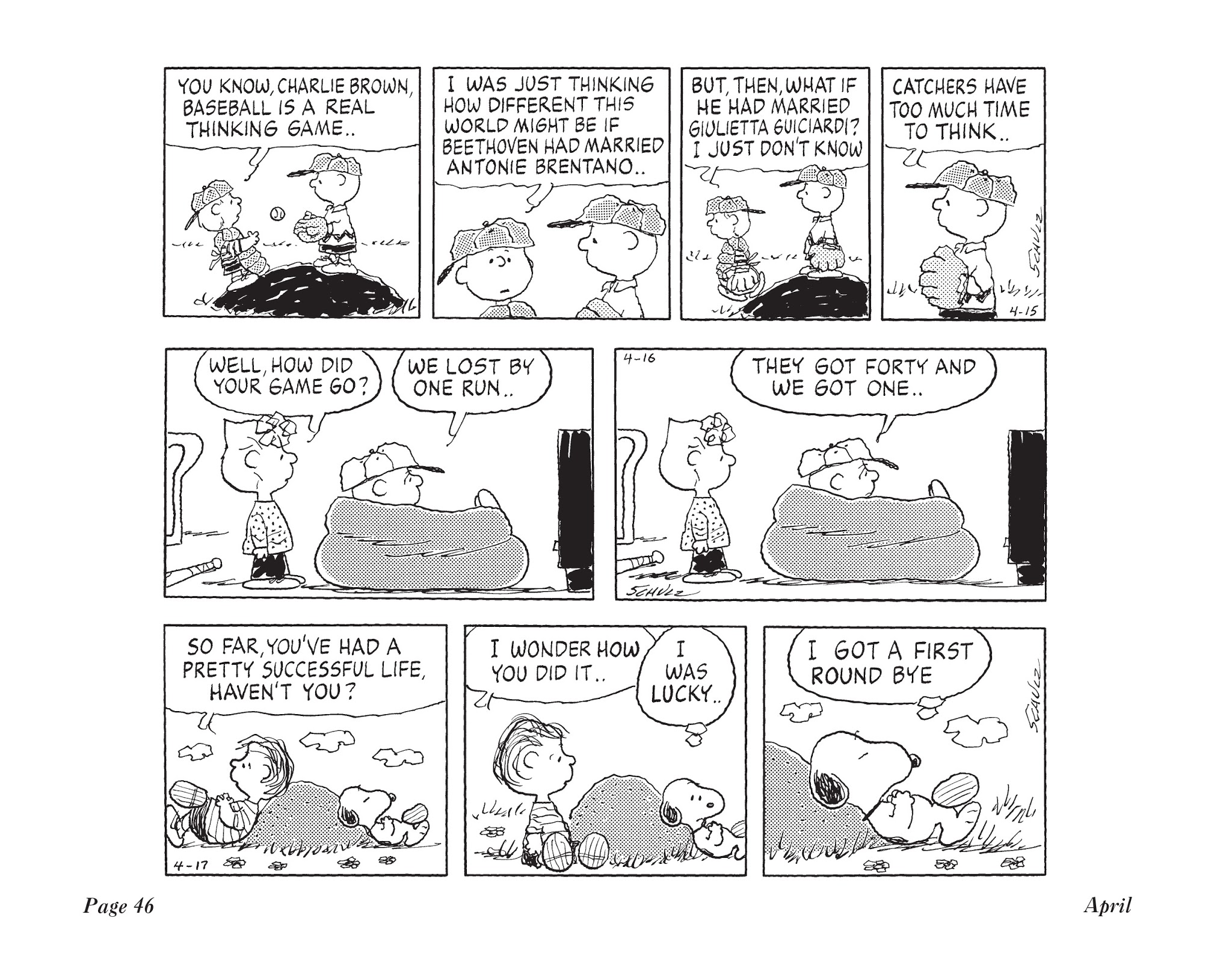 Read online The Complete Peanuts comic -  Issue # TPB 25 - 56