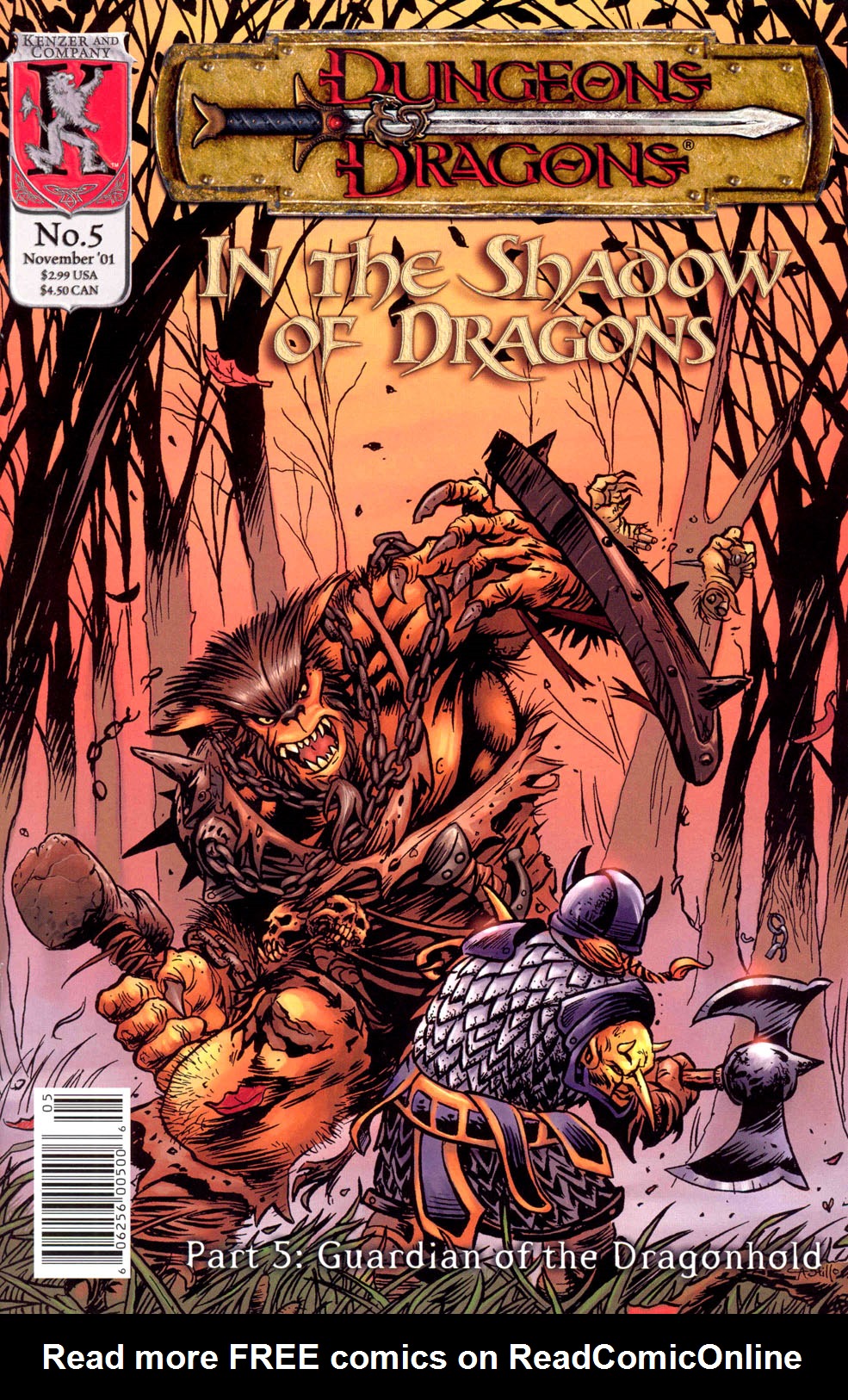 Read online Dungeons And Dragons: In The Shadow Of Dragons comic -  Issue #5 - 1