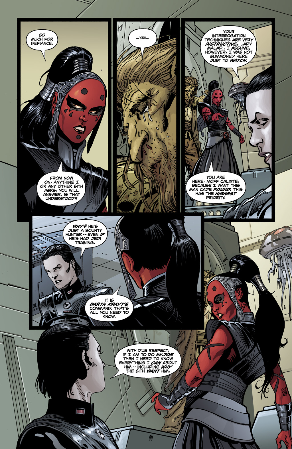 Read online Star Wars: Legacy (2006) comic -  Issue #9 - 5