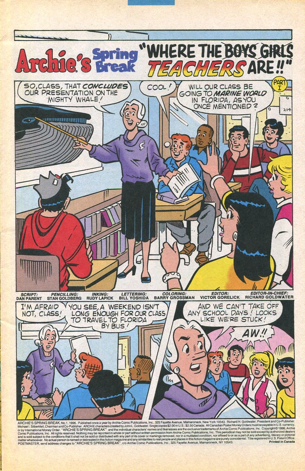 Read online Archie's Spring Break comic -  Issue #1 - 3