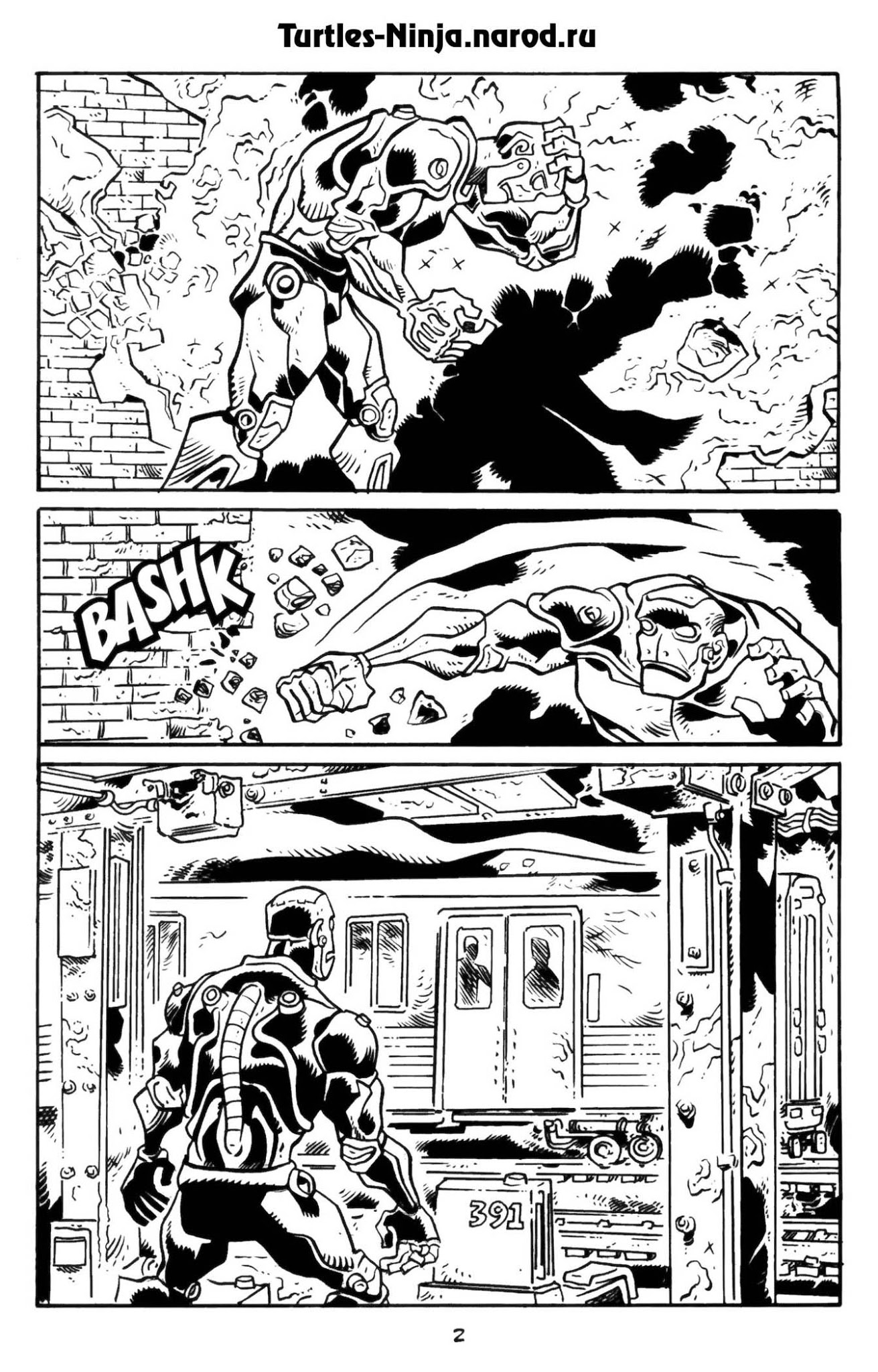 Read online Donatello The Brain Thief comic -  Issue #3 - 4