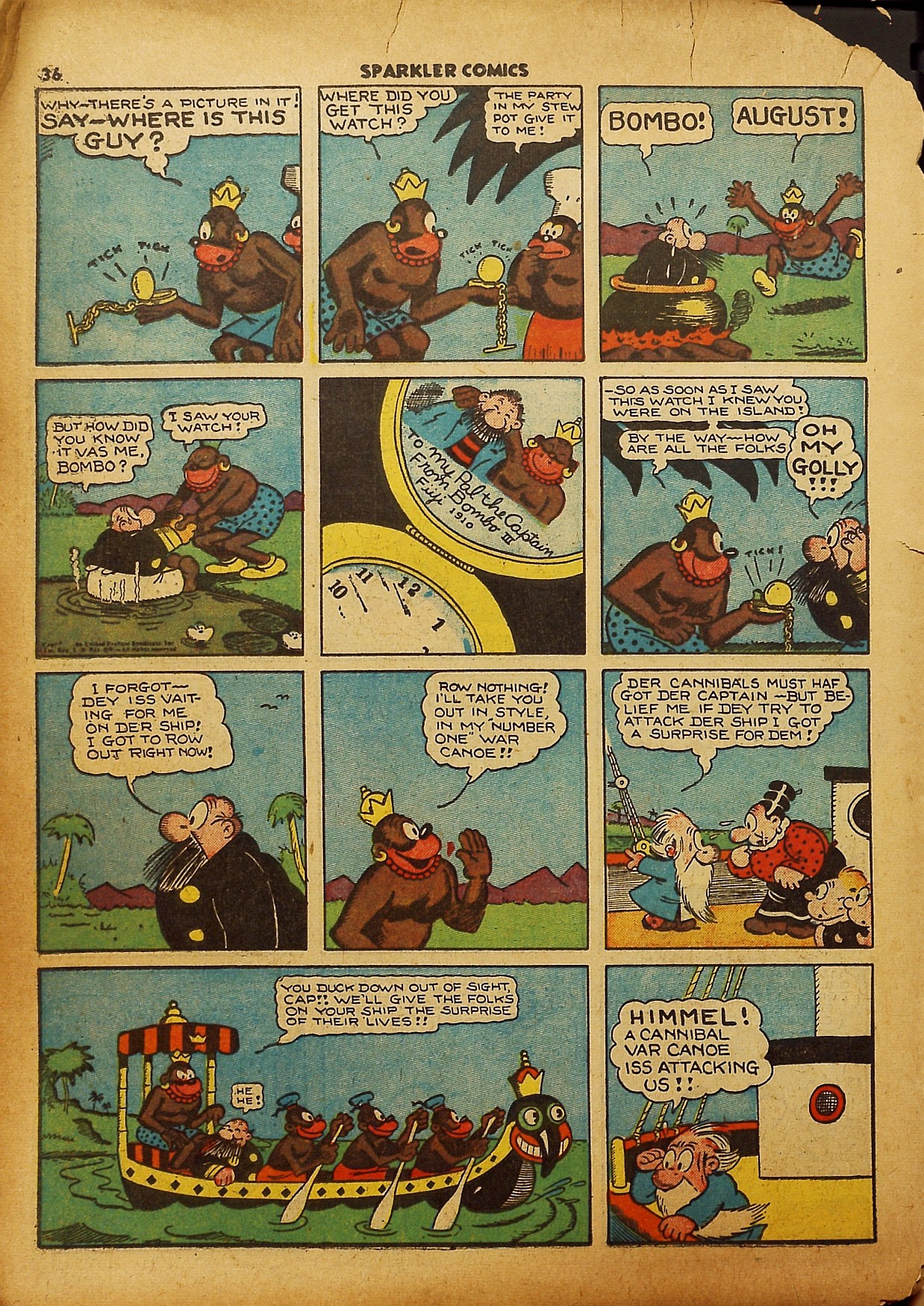 Read online Sparkler Comics comic -  Issue #1 - 39