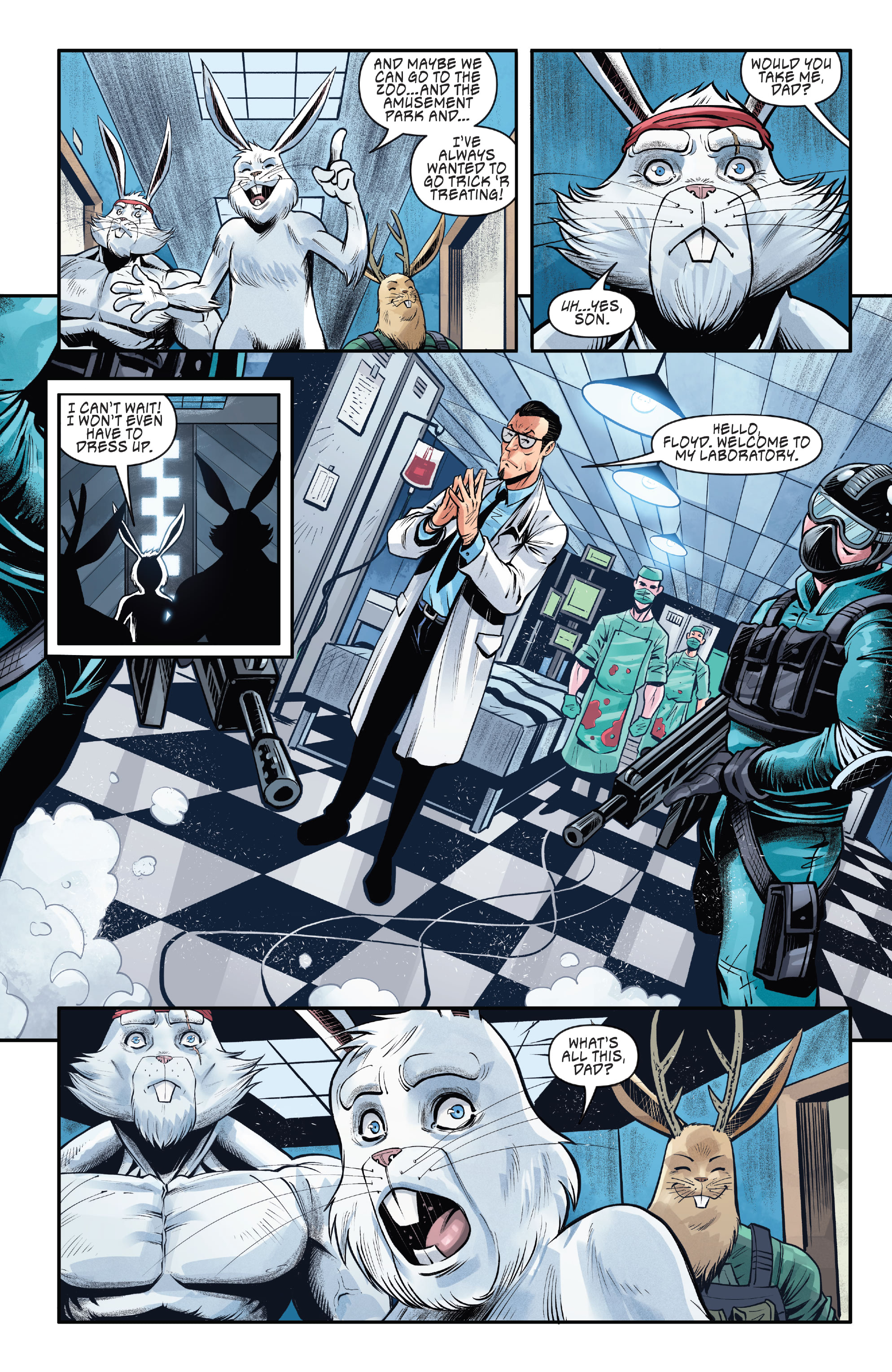 Read online Man Goat & the Bunnyman: Green Eggs & Blam comic -  Issue #2 - 30