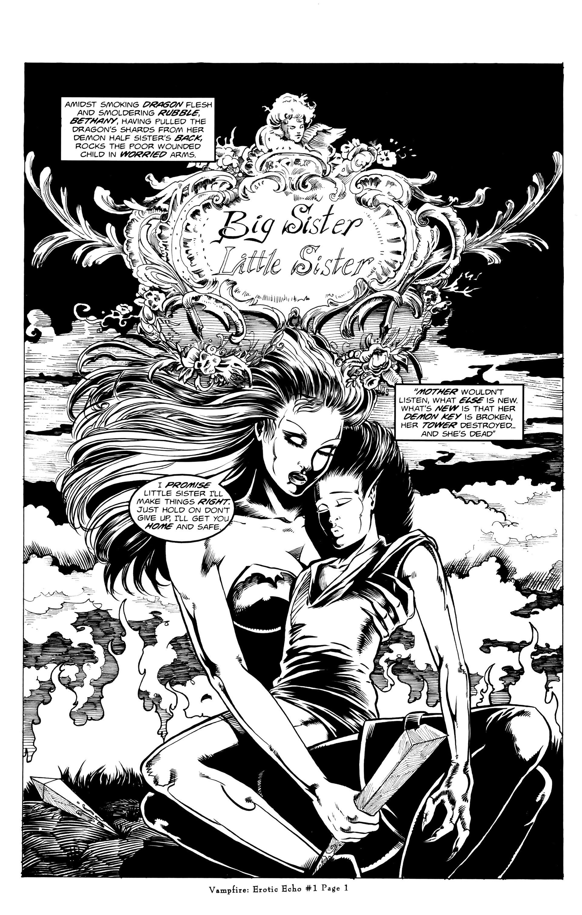 Read online Vampfire: Erotic Echo comic -  Issue #1 - 3