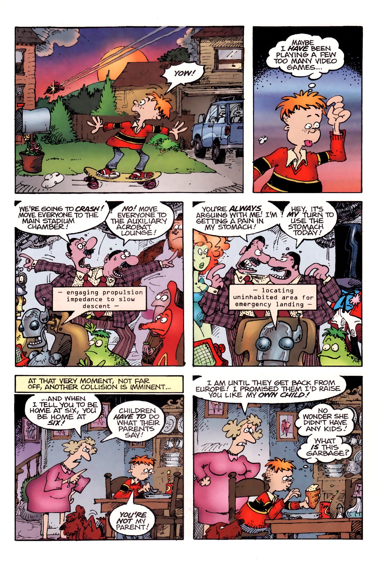 Read online Space Circus comic -  Issue #1 - 10